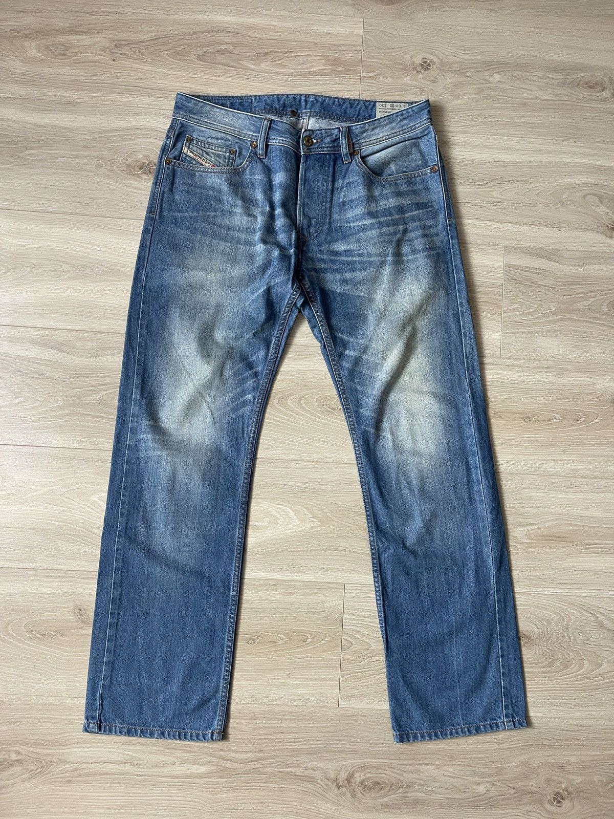 Diesel × Vintage Vintage Diesel Blue Jeans Distressed Denim Size US 32 / EU 48 - 7 Thumbnail