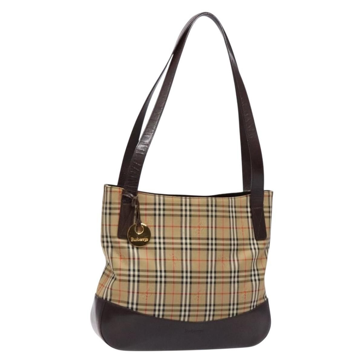Burberry Burberry Nova Check Tote canvas check pattern Size ONE SIZE - 1 Thumbnail