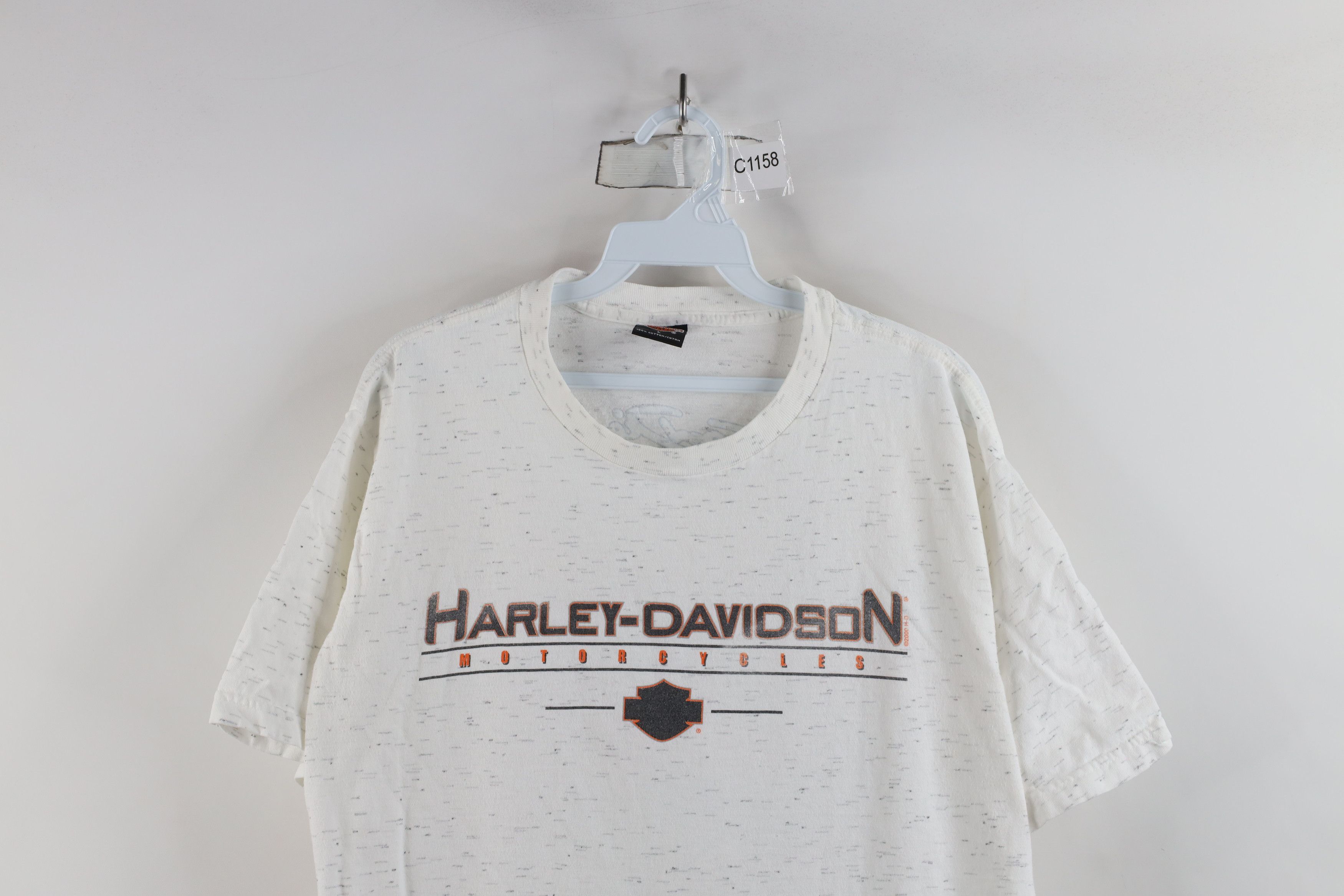 Harley Davidson × Vintage Vintage Y2K 2000 Harley Davidson California Flames T-Shirt Size US L / EU 52-54 / 3 - 2 Thumbnail