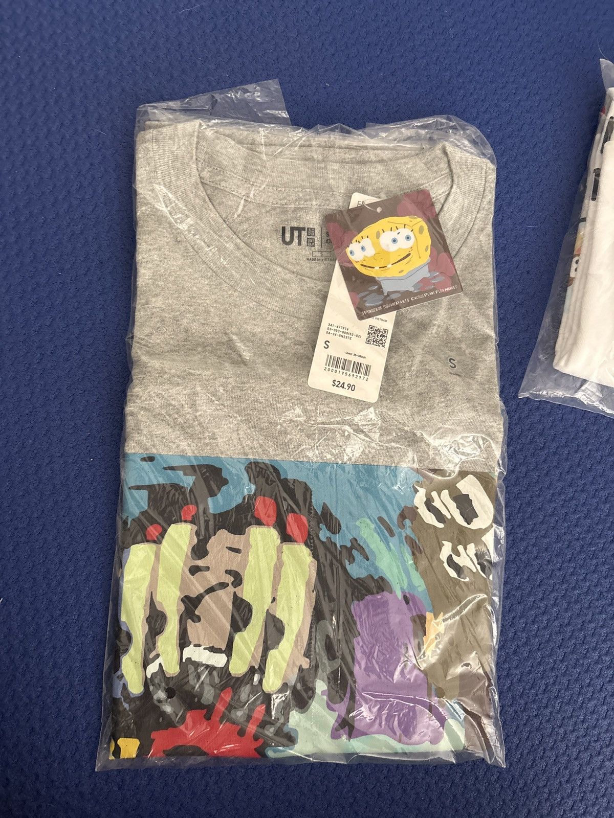 Cactus Plant Flea Market Uniqlo x CPFM Spongebob Squarepants UT Graphic T-Shirt gray Size US S / EU 44-46 / 1 - 3 Thumbnail