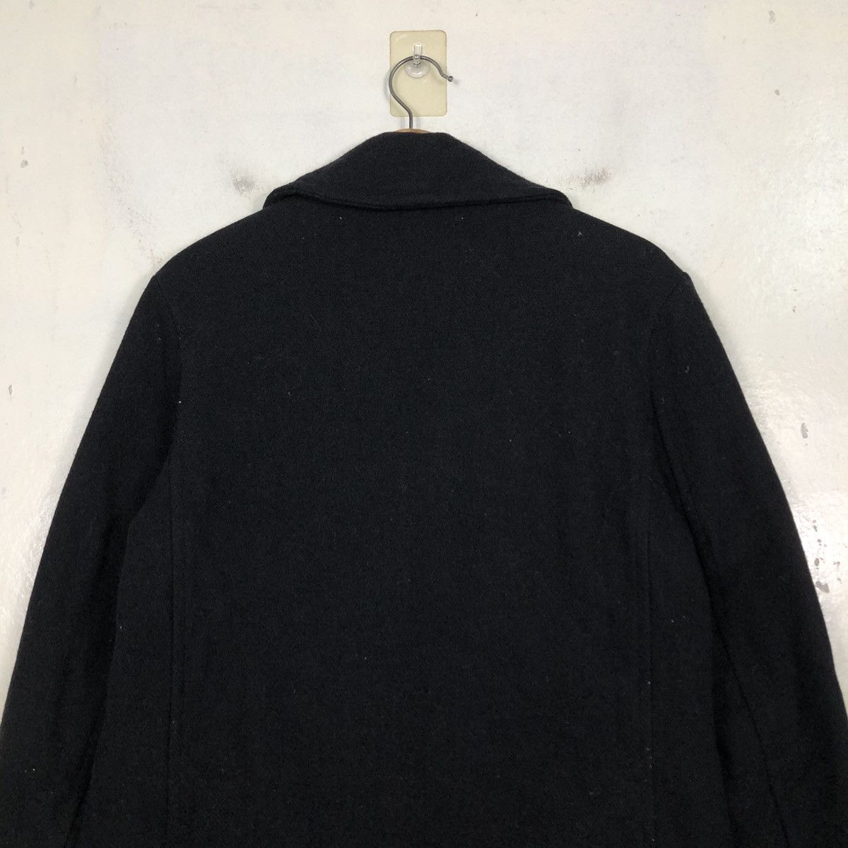 Japanese Brand 📌Vintage Wool Peacoat Usa Double Breast Issey Miyake Size US L / EU 52-54 / 3 - 11 Thumbnail