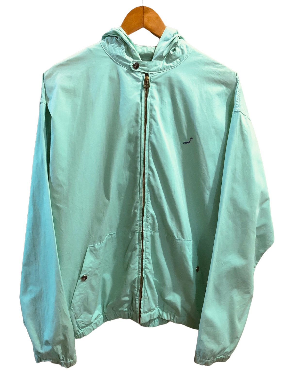 ORSLOW Zip-Up Hoodie Green Jacket