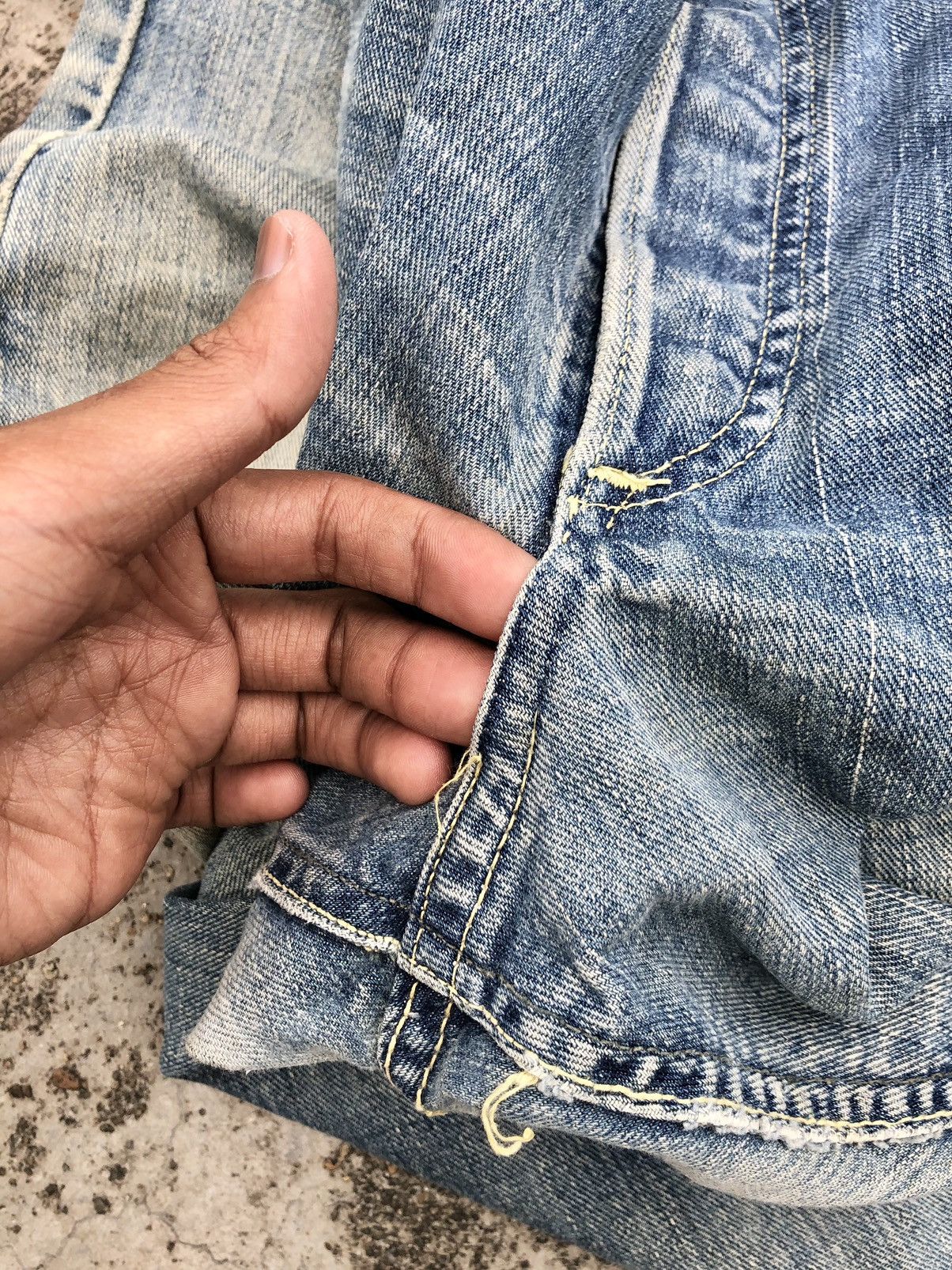 Lee VINTAGE 60s LEE 101B SELVEDGE DENIM Size US 36 / EU 52 - 2 Thumbnail