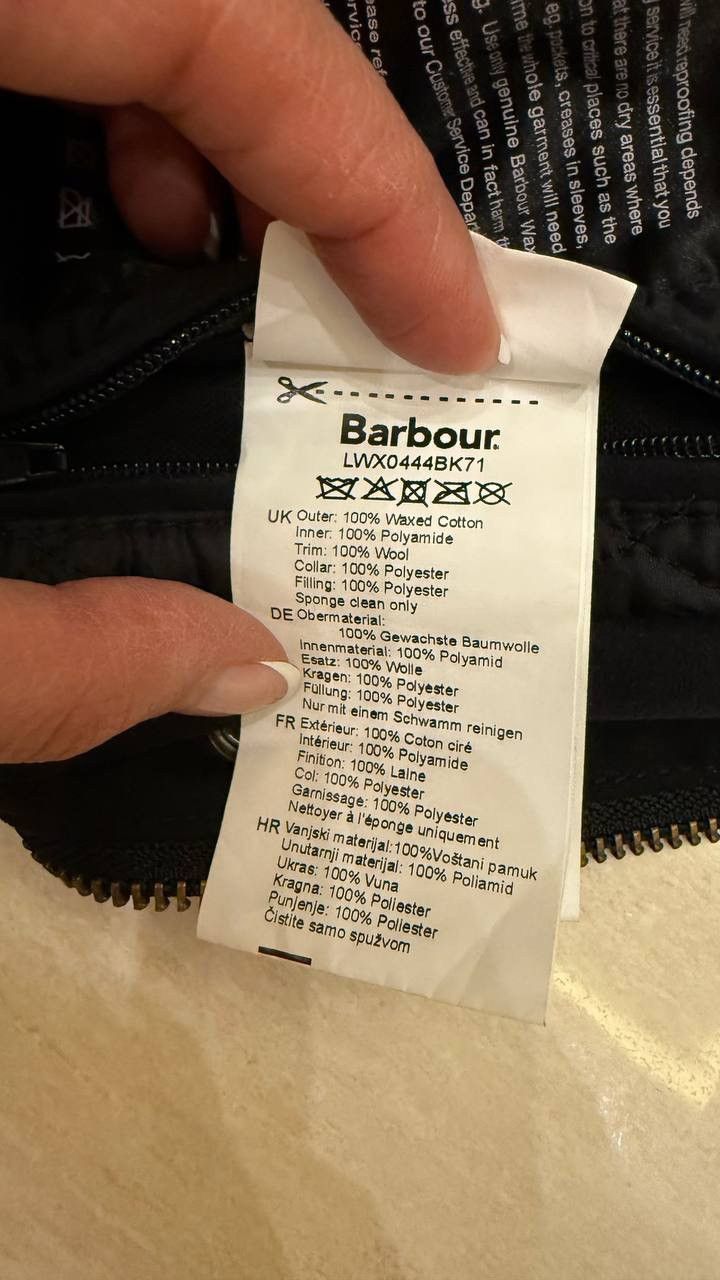 Barbour The Squire Waxed Jacket in Black by Barbour Size 38 Size M / US 6-8 / IT 42-44 - 8 Thumbnail