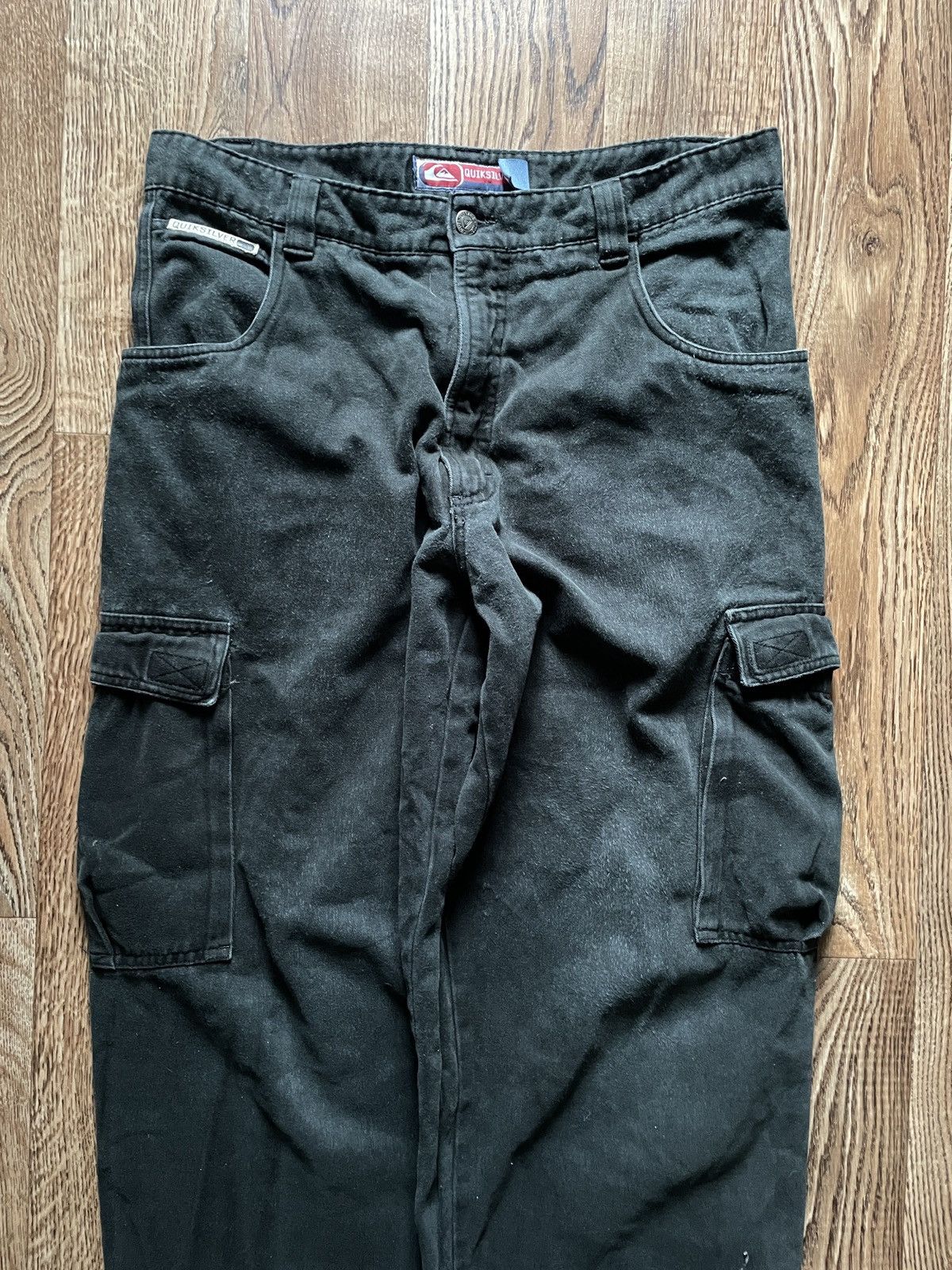 Hysteric Glamour Vintage Quicksilver Y2K distressed baggy cargo pants Size US 34 / EU 50 - 8 Thumbnail