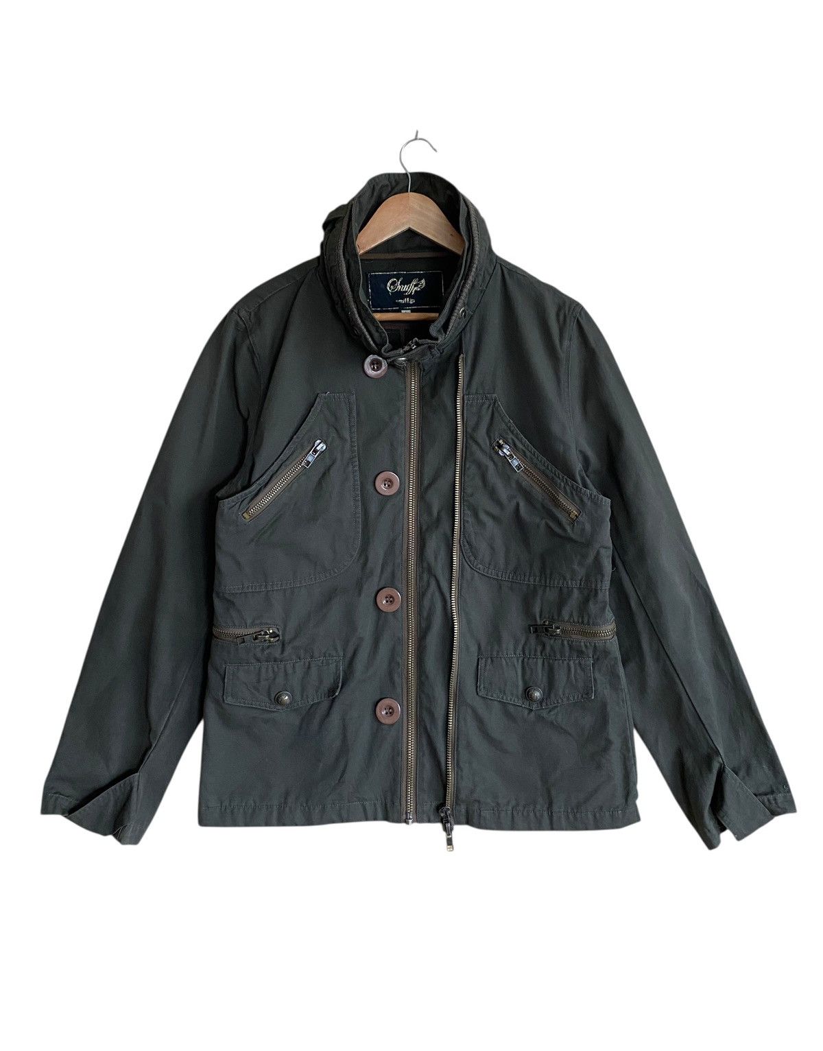 Le Grande Bleu (L.G.B.) Vintage Japanese Brand Snuff Tactical Jacket 2000s Size US L / EU 52-54 / 3 - 1 Thumbnail