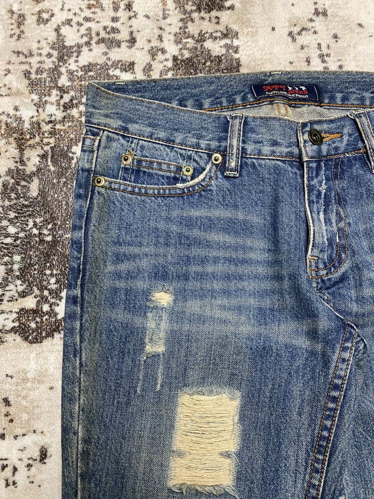 Hysteric Glamour Rusty Bootcut Distress Denim Size US 30 / EU 46 - 5 Thumbnail