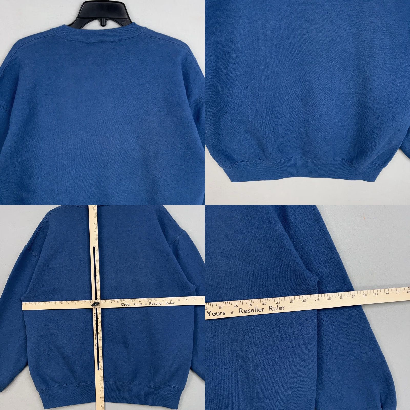 Russell Athletic VINTAGE Russell Army Sweatshirt Mens XL Blue Crewneck 50/50 Made USA 90s Pullover Sweatshirt Mens XL Blue 90s Russell Athletic Crewneck Pullover Size US XL / EU 56 / 4 - 8 Thumbnail