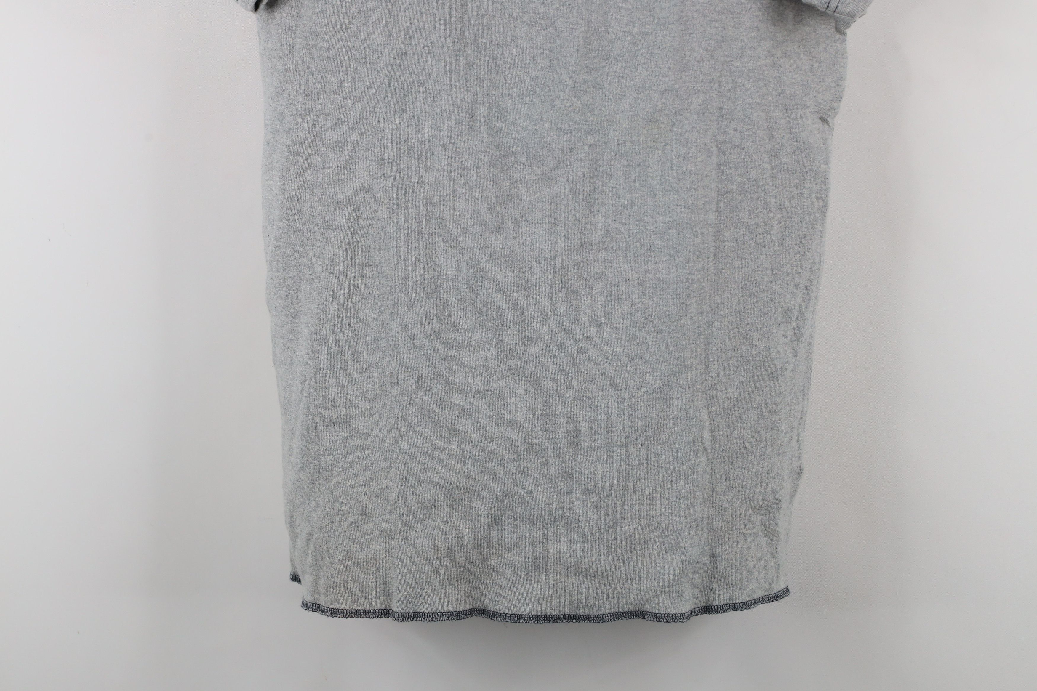 UNIONBAY × Vintage NOS Vintage 90s Unionbay Ribbed Knit T-Shirt USA Gray Size XL / US 12-14 / IT 48-50 - 3 Thumbnail