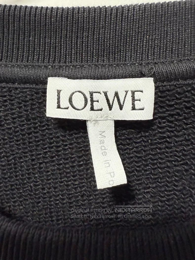 Loewe Loewe Embroidered logo sweatshirt Size S / US 4 / IT 40 - 3 Thumbnail