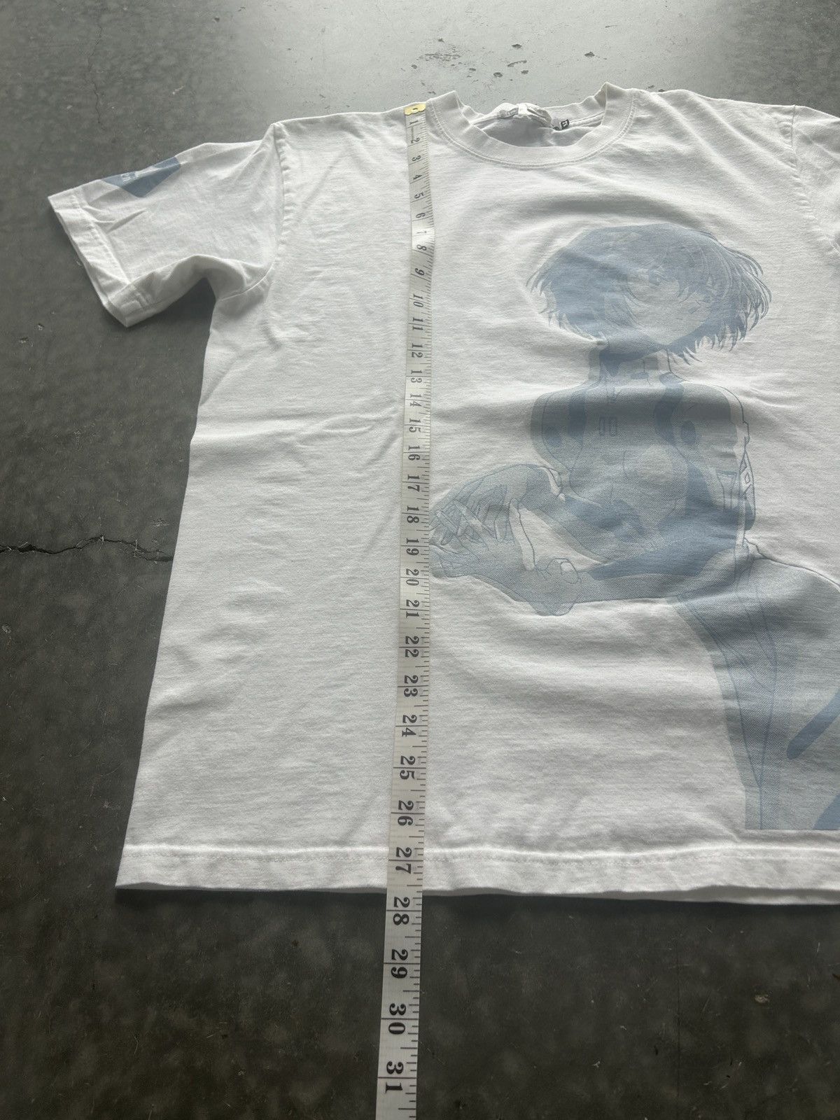 Anime × Vintage Rare Vintage Y2K Neon Genesis Evangelion Rei Graphic Tee Size US L / EU 52-54 / 3 - 6 Thumbnail