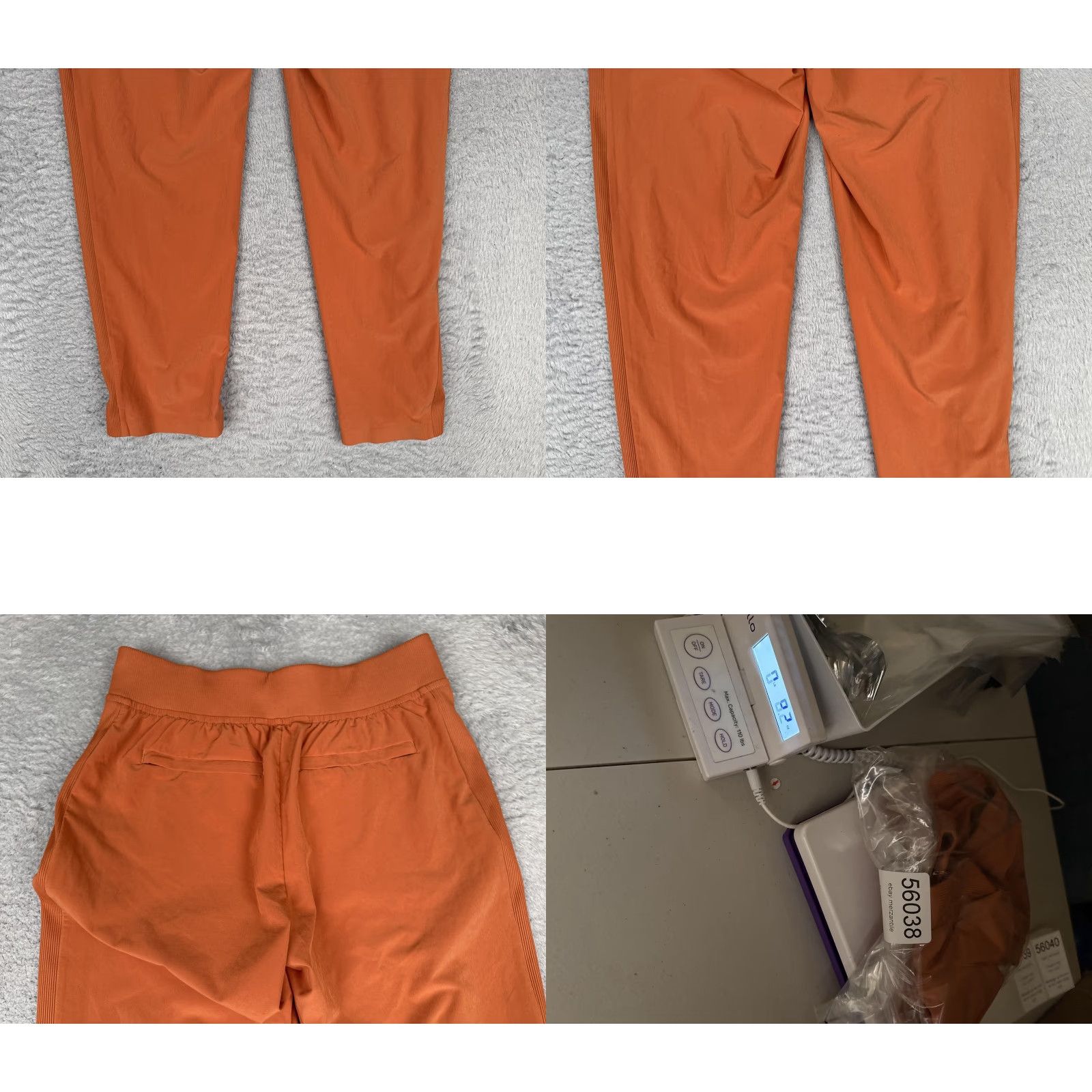 Athleta Athleta Pants Womens 0 Orange Ankle Elastic Waist Pockets Stretch Comfort Casual Size 25" / US 0 / IT 36 - 9 Thumbnail