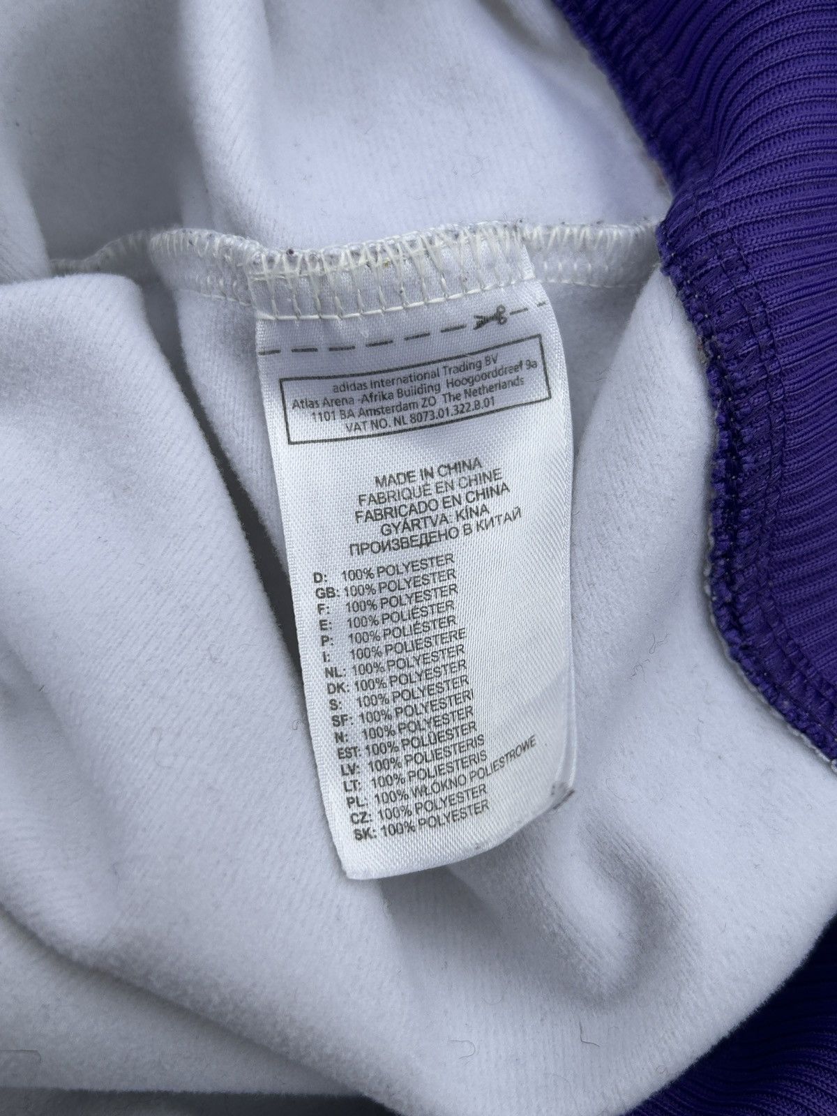 Adidas Vintage Adidas Originals LA Lakers 2010 NBA Tracksuit Jacket Size US XL / EU 56 / 4 - 11 Thumbnail