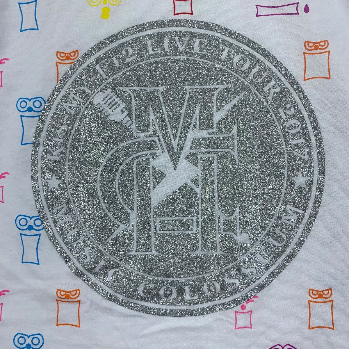 Vintage KIS-MY-FT2 Music Colosseum Live Tour 2017 Tee Shirt Size S / US 4 / IT 40 - 5 Thumbnail