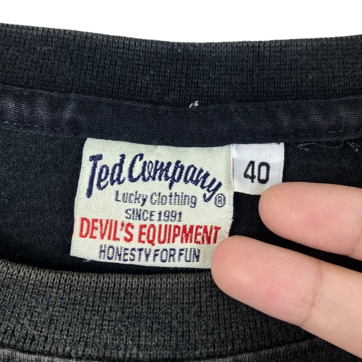 Tedman Vintage Ted Company Tee Shirt Sukajan Souvenir Japan Dragon Size US L / EU 52-54 / 3 - 8 Thumbnail