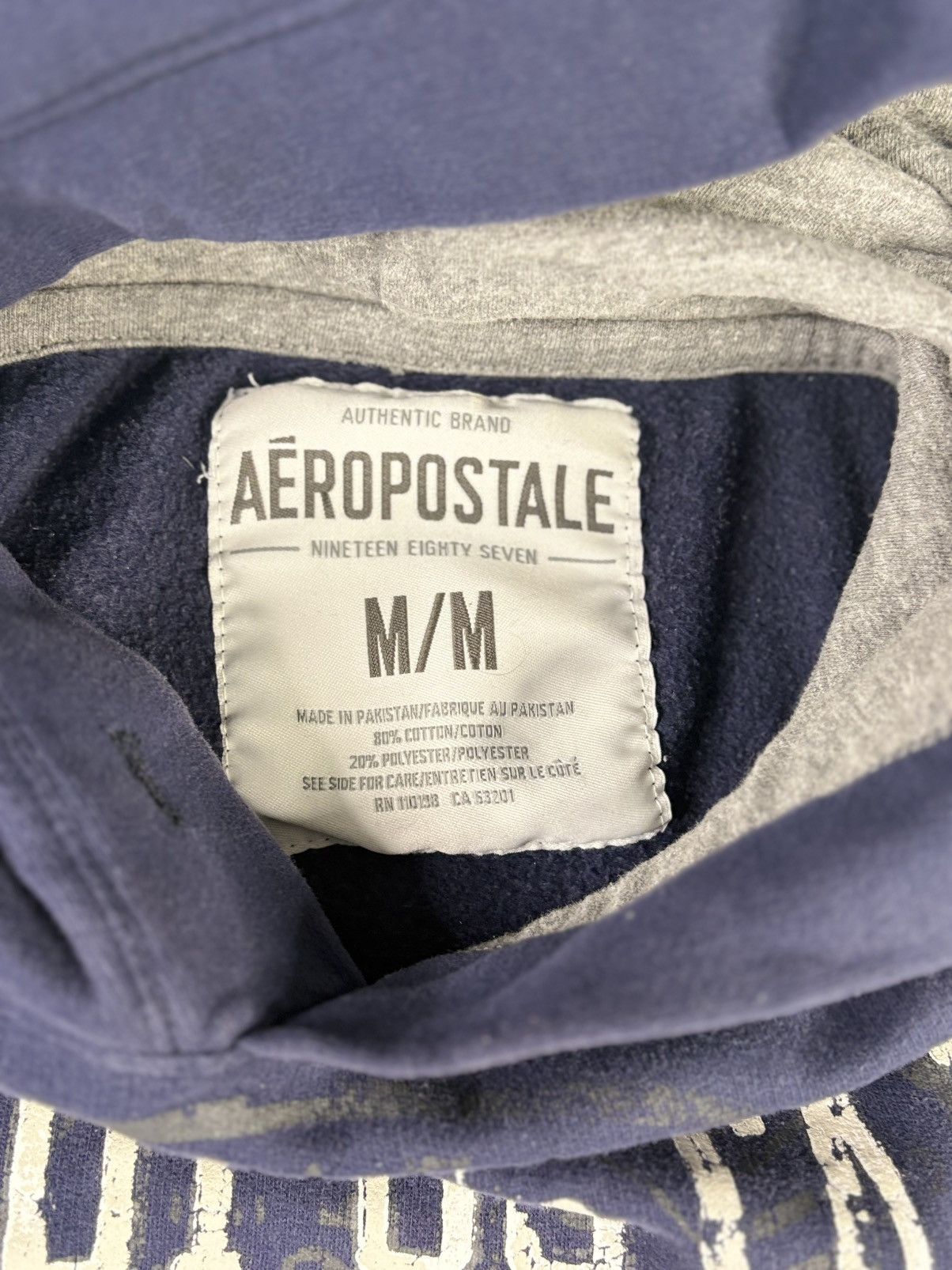Aeropostale y2k Aeropostale Distressed Pullover Hoodie | $20 Size US M / EU 48-50 / 2 - 4 Thumbnail