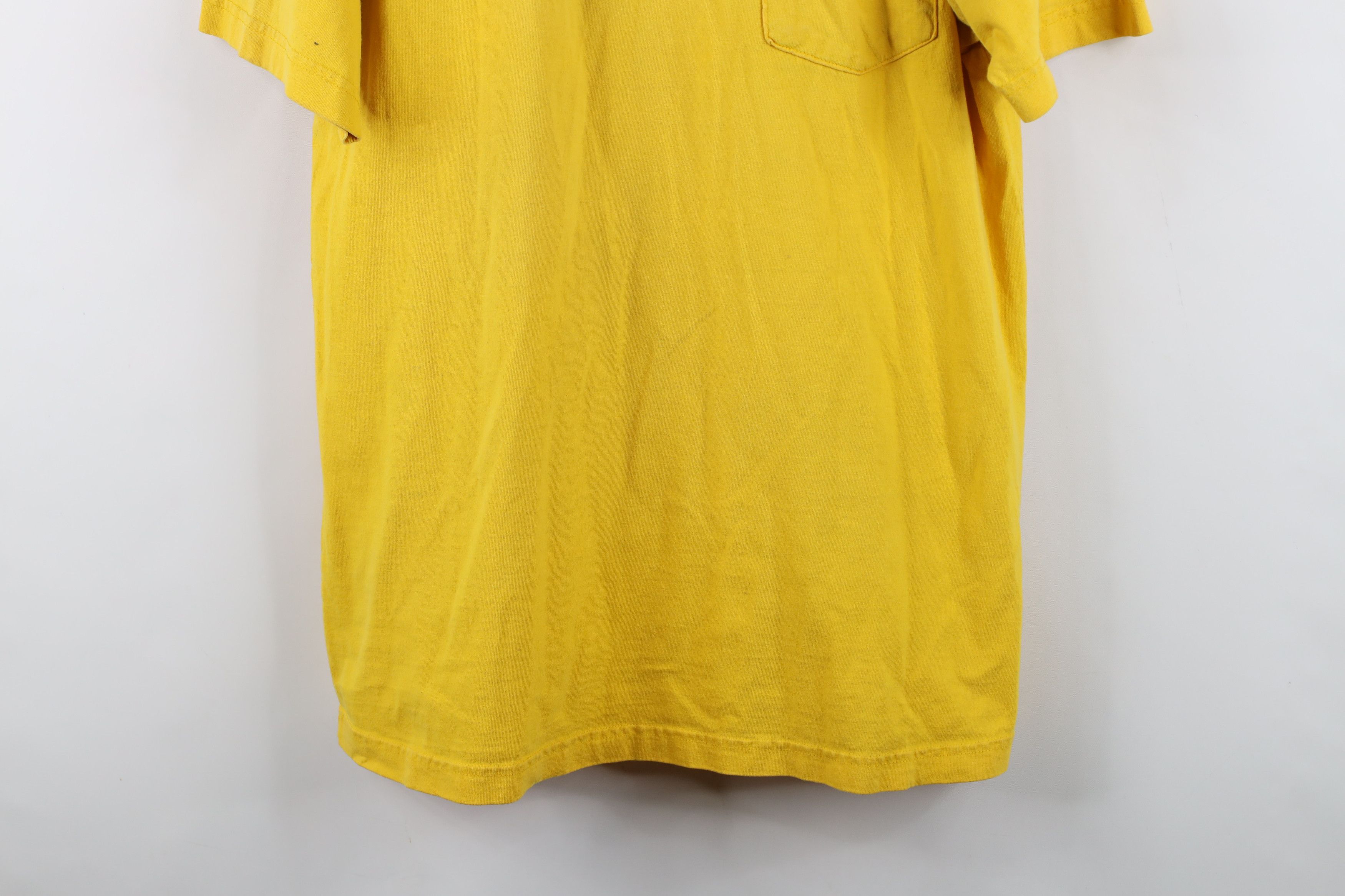 Carhartt Vintage Carhartt Spell Out Henley T-Shirt Cotton Yellow Size US M / EU 48-50 / 2 - 3 Thumbnail