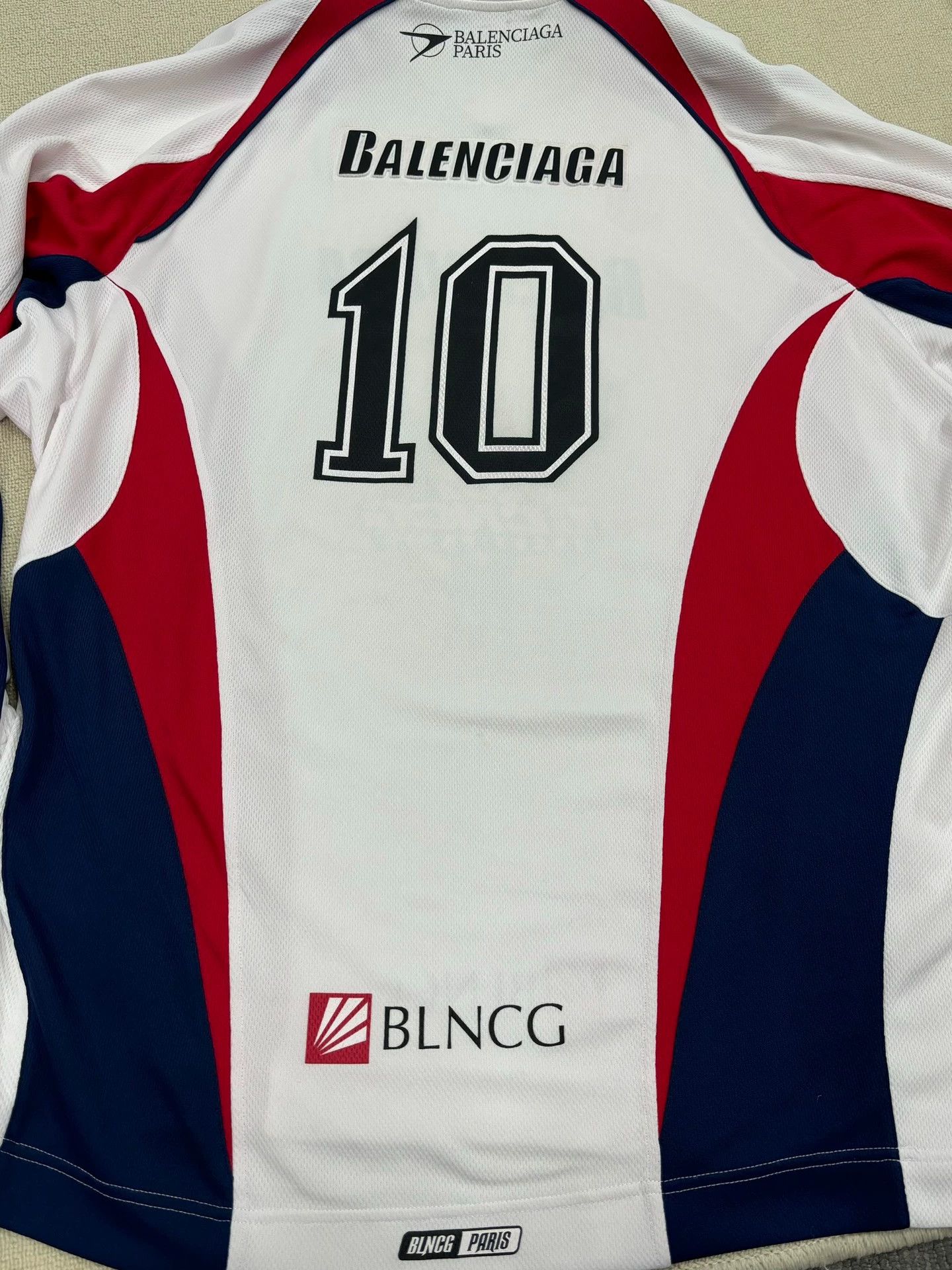 Balenciaga Balenciaga 21AW Hockey Red and White Ice Hockey Suit Size US M / EU 48-50 / 2 - 4 Thumbnail