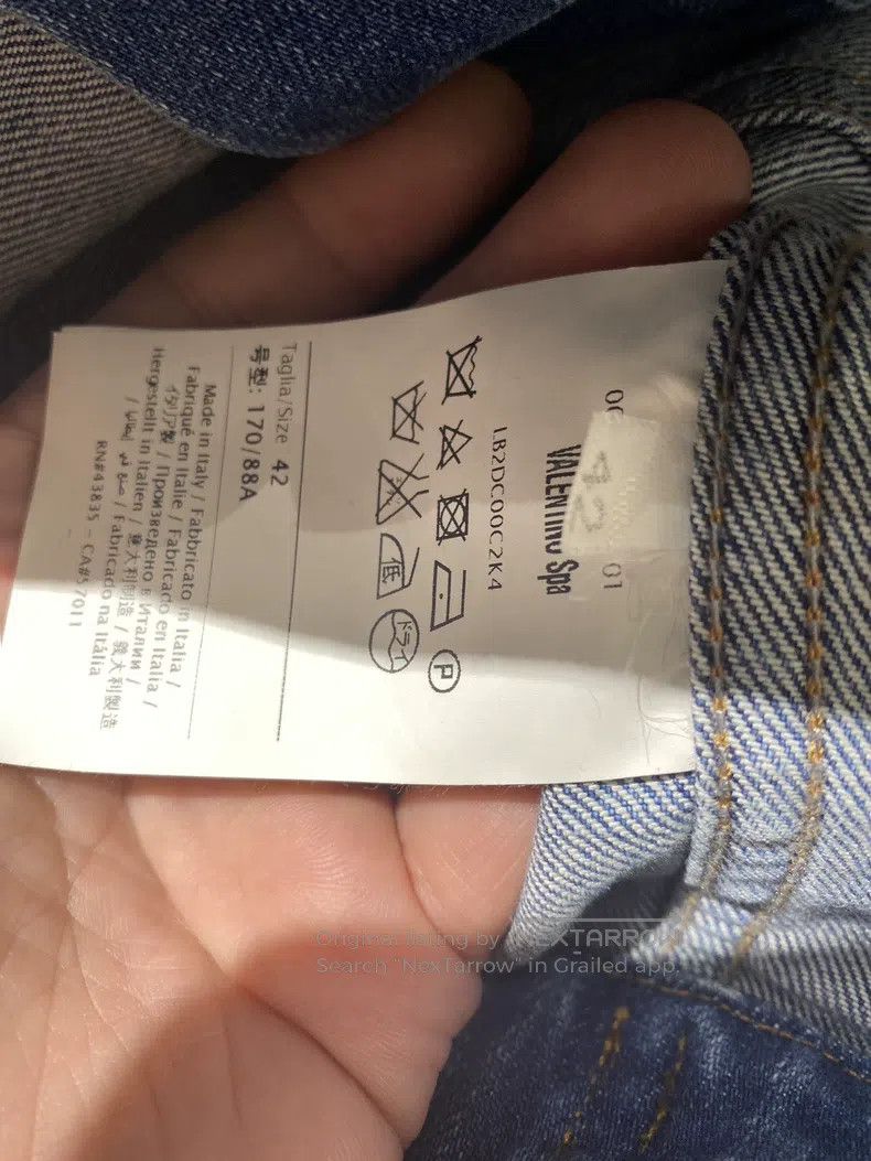 Valentino Valentino Denim shirt Size S / US 4 / IT 40 - 4 Thumbnail