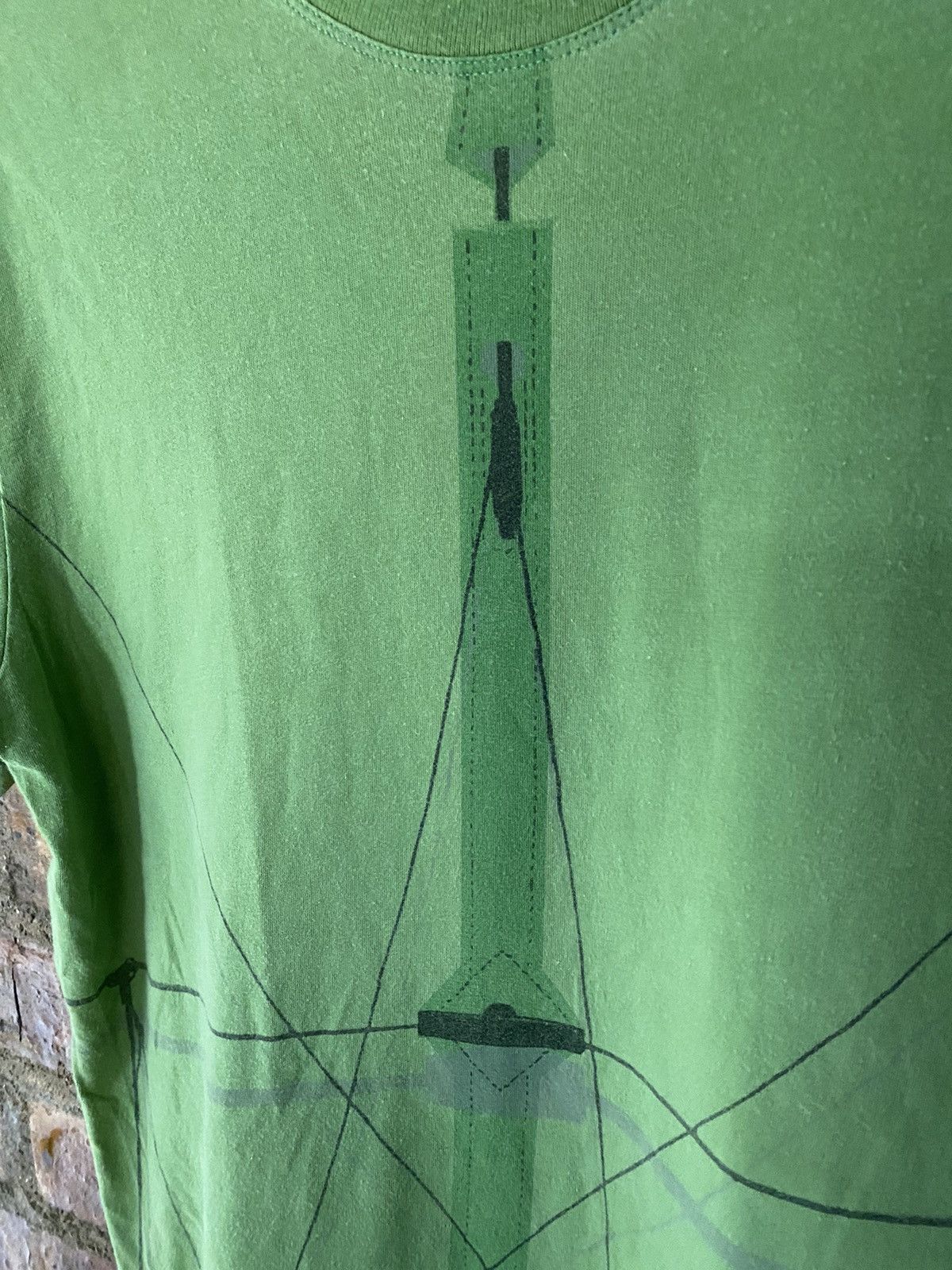 Hussein Chalayan 2000s Hussein Chalayan Bondage Hanes safety tee Size US M / EU 48-50 / 2 - 5 Thumbnail