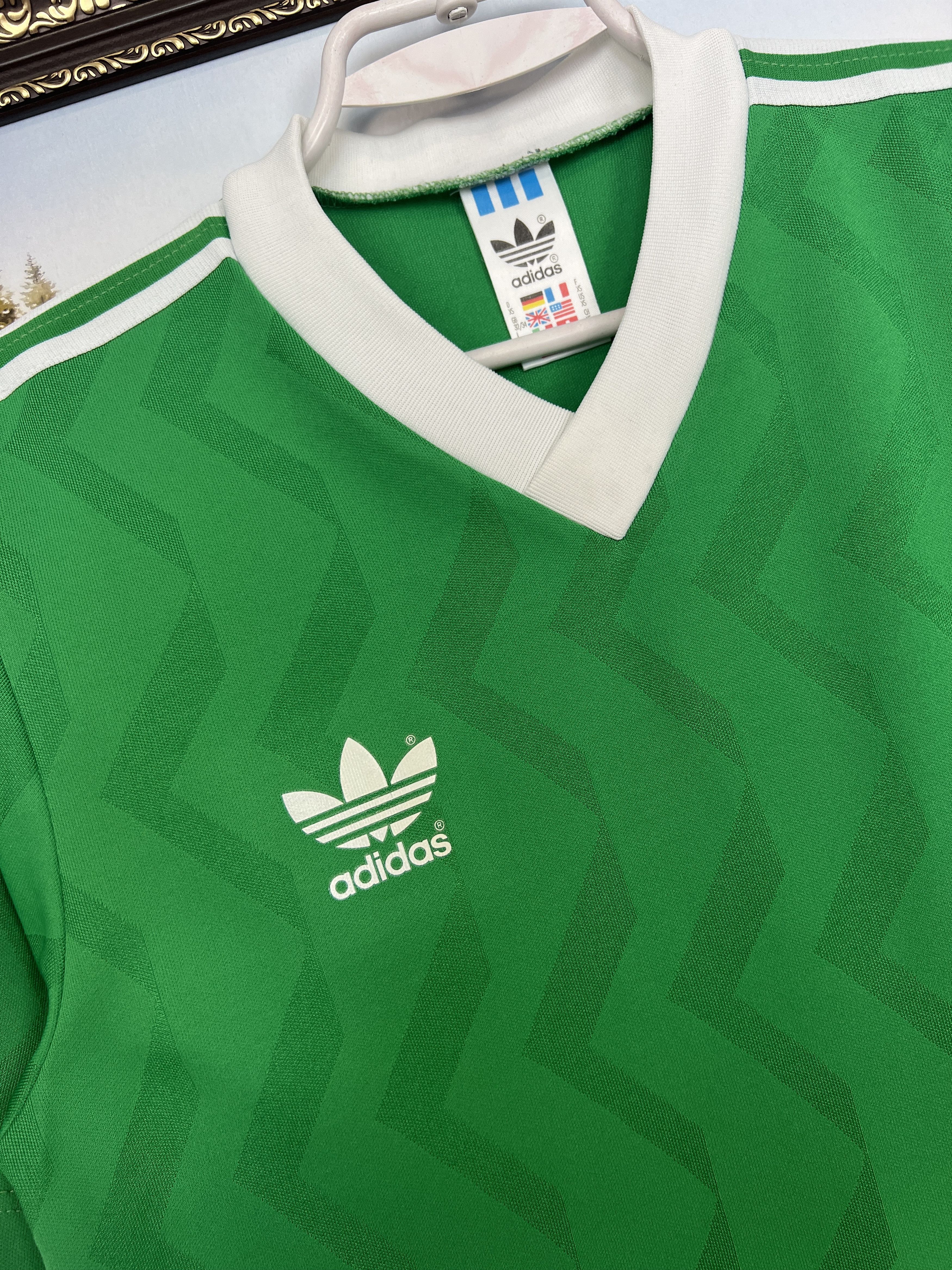 Adidas Vintage 90's Adidas Football Template Shirt Jersey Tee Hype Size US XS / EU 42 / 0 - 5 Thumbnail