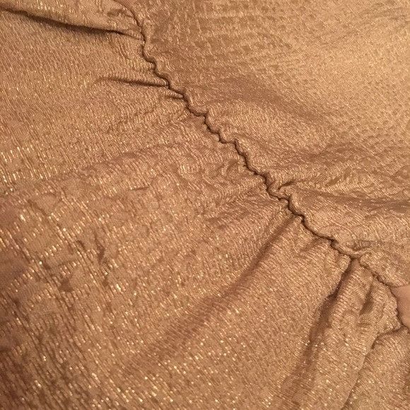 Other Eight Sixty metallic gold strapless dress Size M / US 6-8 / IT 42-44 - 6 Thumbnail