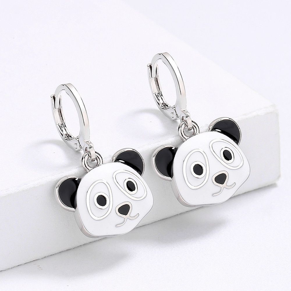 Vintage Cutie Panda Earring Earring Size ONE SIZE - 2 Thumbnail