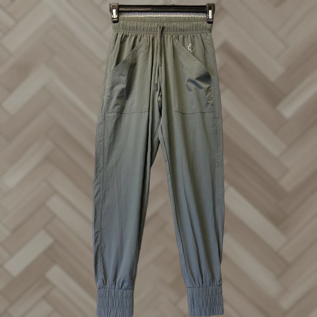 Vintage VINTAGE So Ill Women's Jogger Pants Forest Green Size S Mid Rise Ankle Tapered Cotton Lyocell Size 28" / US 6 / IT 42 - 1 Thumbnail