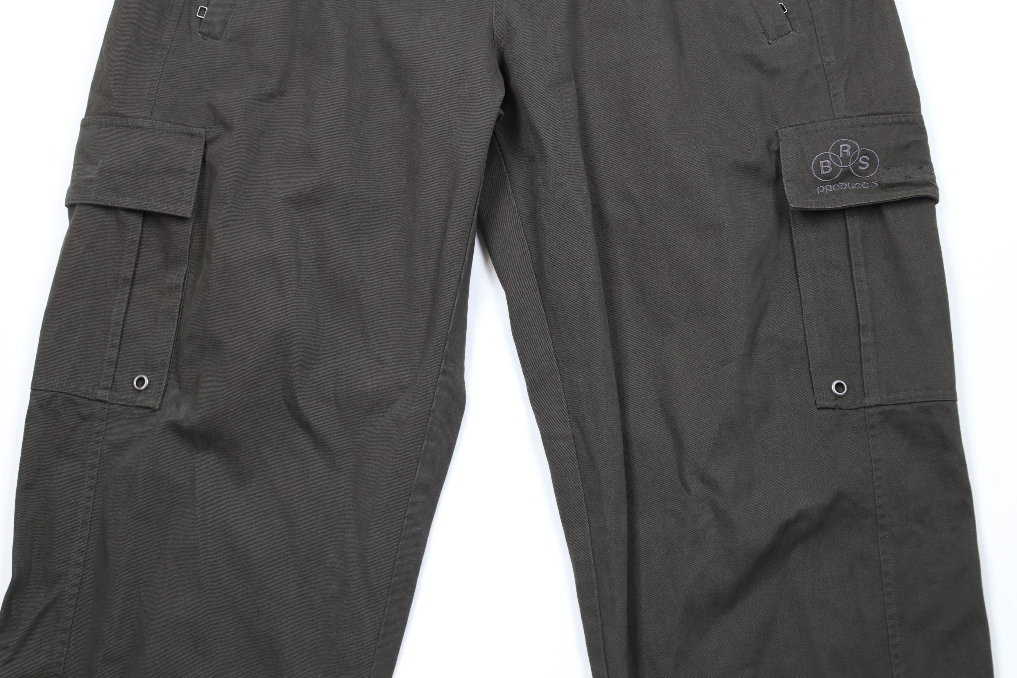 Nike × Vintage Vintage 90s Y2K Nike BRS Products Wide Leg Cargo Pants Size US 36 / EU 52 - 3 Thumbnail