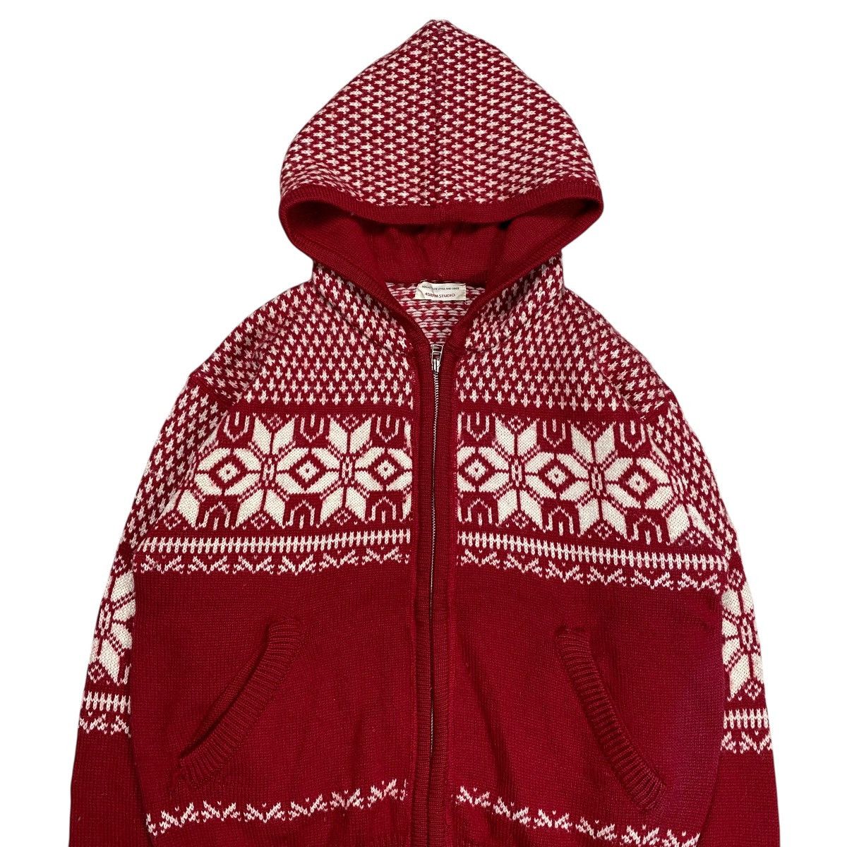 45rpm 45rpm Studio Knitted Venezia Pettern Zip Hooded Size US M / EU 48-50 / 2 - 4 Thumbnail