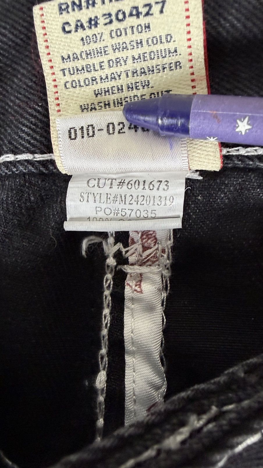 True Religion True Religion Joe Super T Jeans Size US 36 / EU 52 - 14 Thumbnail