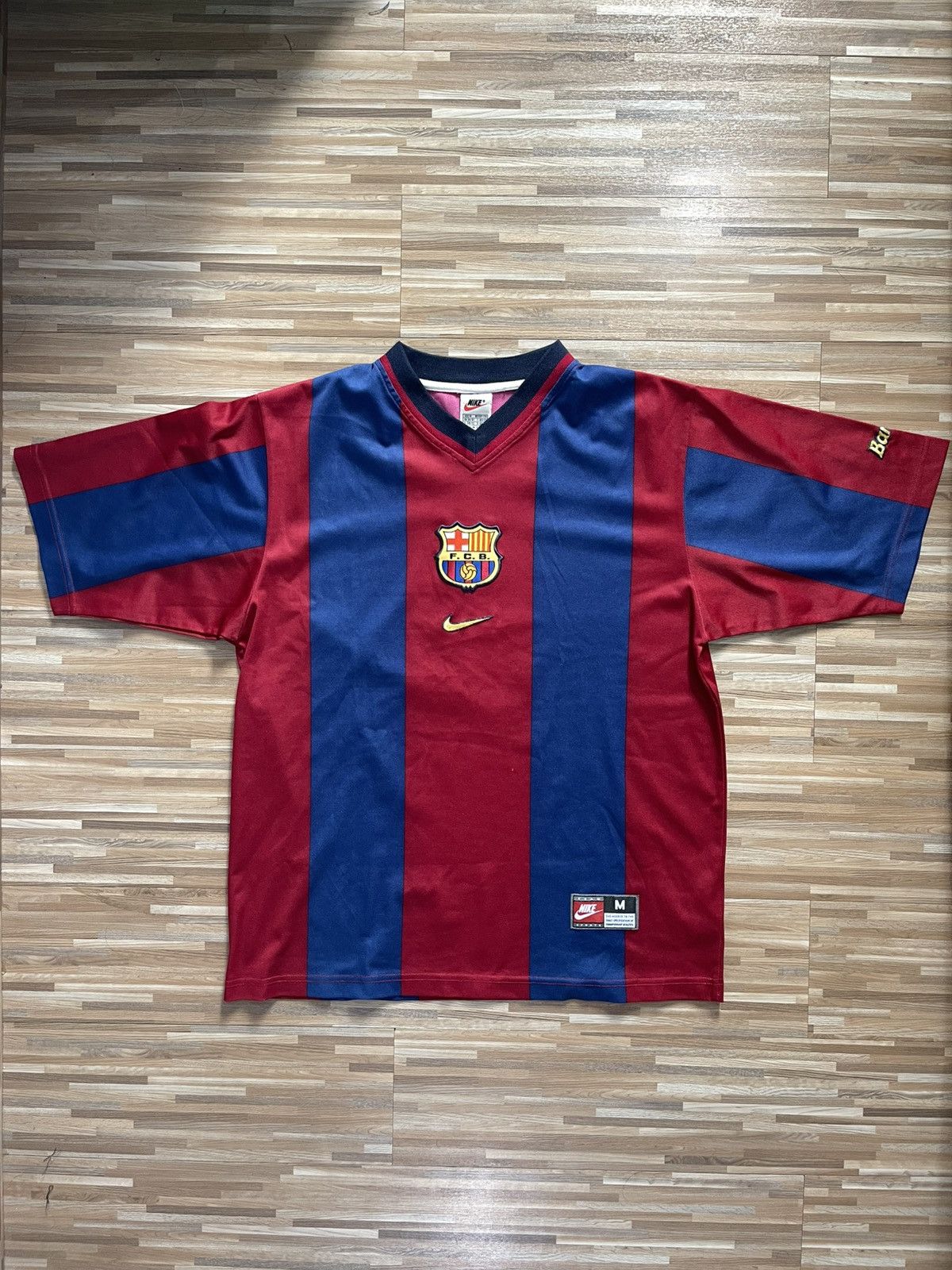 Nike FC Barcelona 1998-00 Home Shirt Jersey Vintage