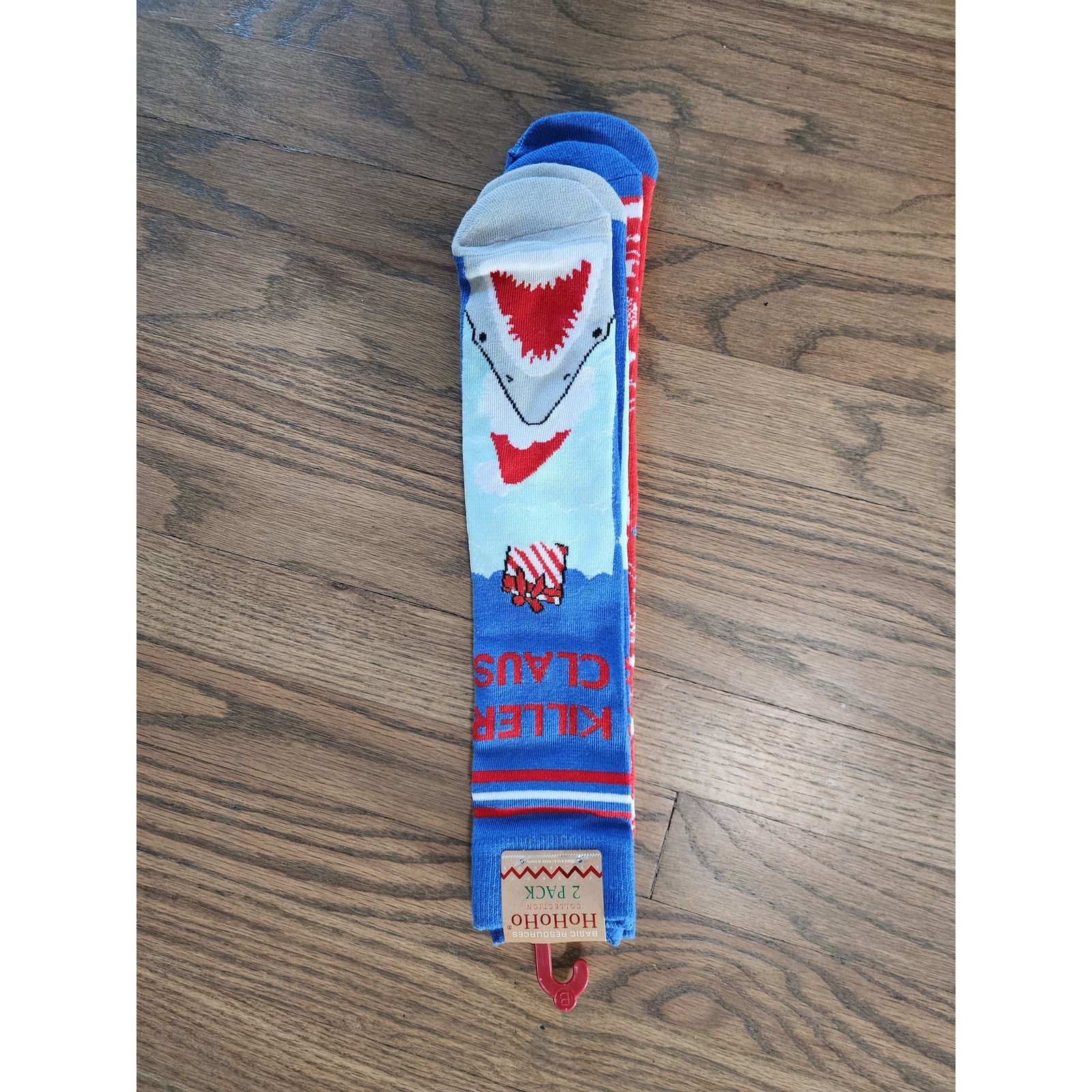 & Other Stories "Killer Claus" shark-themed novelty socks Size ONE SIZE - 1 Thumbnail