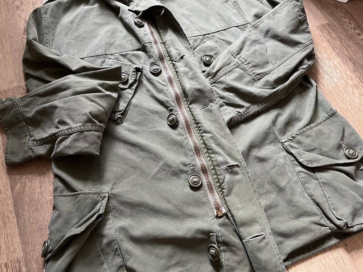 Vintage Vintage 1967 US Army OG-107 Combat Jacket, Quarpel Treated Size US XL / EU 56 / 4 - 7 Thumbnail