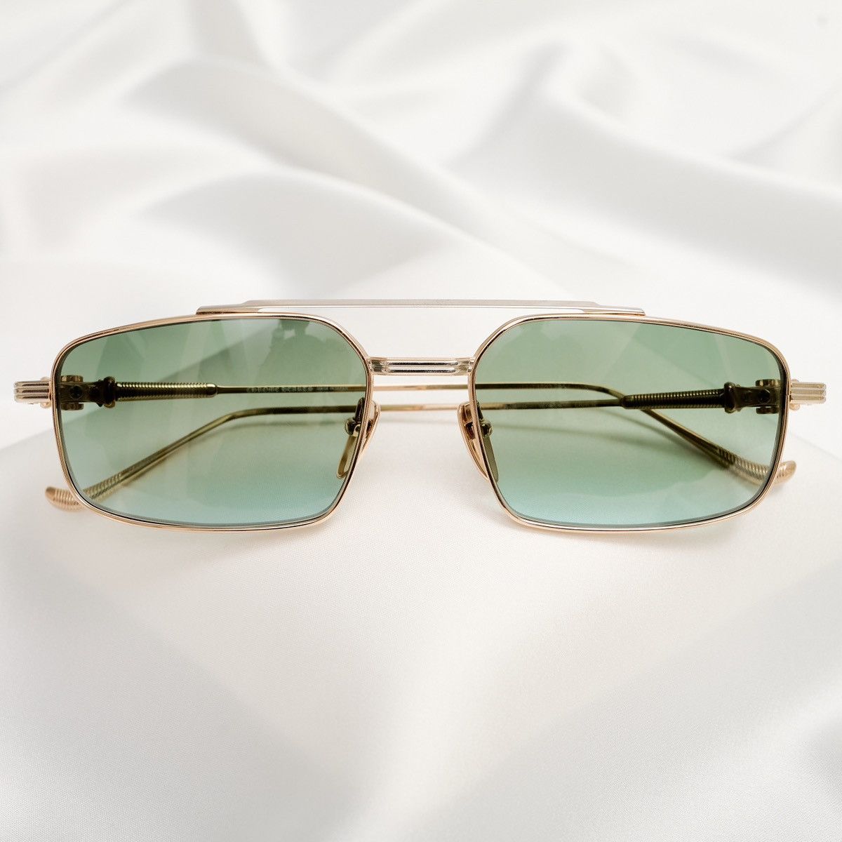 Chrome Hearts CHROME HEARTS LICK'N GOLD PLATED - SHINY SILVER SUNGLASSES Size ONE SIZE - 6 Thumbnail