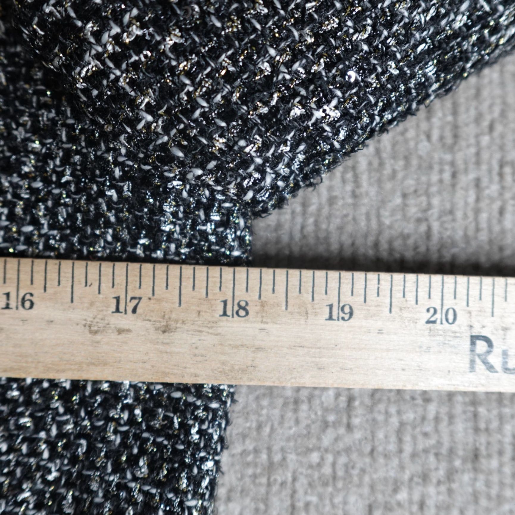 J.Crew J.Crew Blazer 6 Women Gray Tweed Full Zip Regular Style Tuxedo Sparkling Jackie O NEW Size M / US 6-8 / IT 42-44 - 4 Thumbnail
