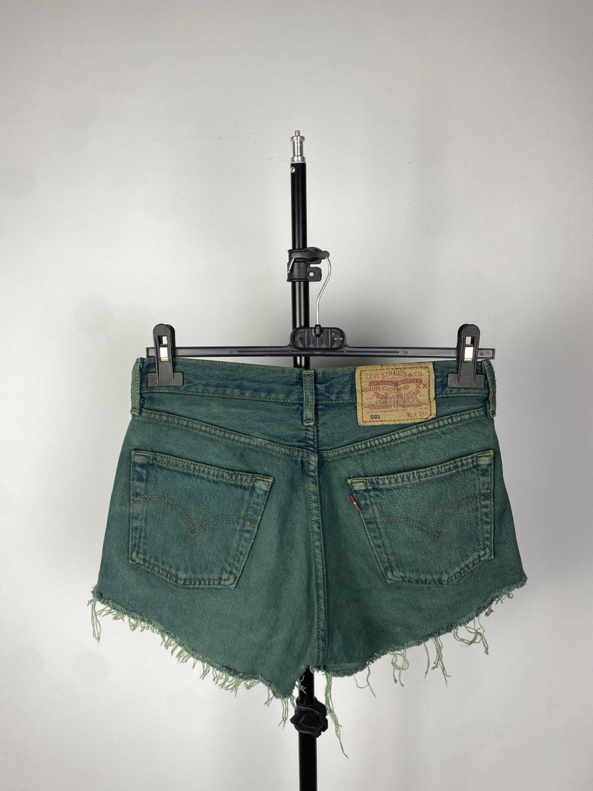 Levi's Vintage Clothing × Vintage Vintage 90s Levi’s Y2K Women’s Denim Shorts Size 29" - 3 Thumbnail