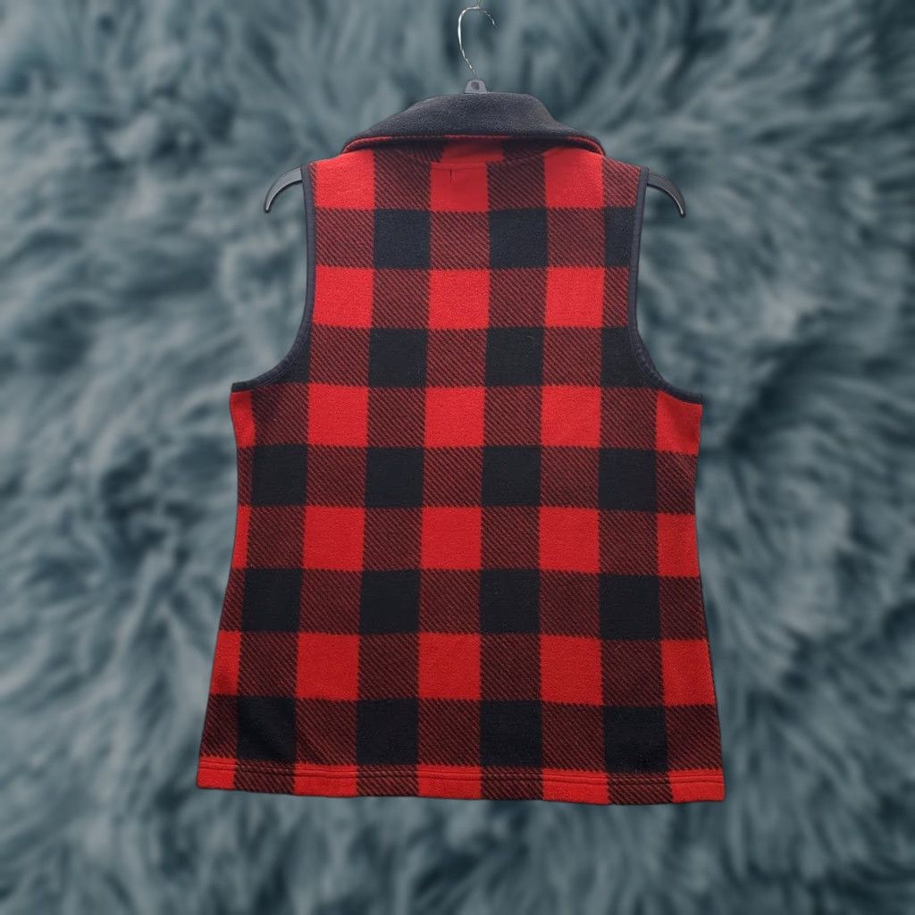 Chaps Chaps Sport Fleece Vest Womens M Multi Buffalo Plaid Sleeveless Full Zip Shirt Womens Size M Color Multicolor Pattern Plaid Casual Outdoor Mens Womens Size M / US 6-8 / IT 42-44 - 1 Thumbnail