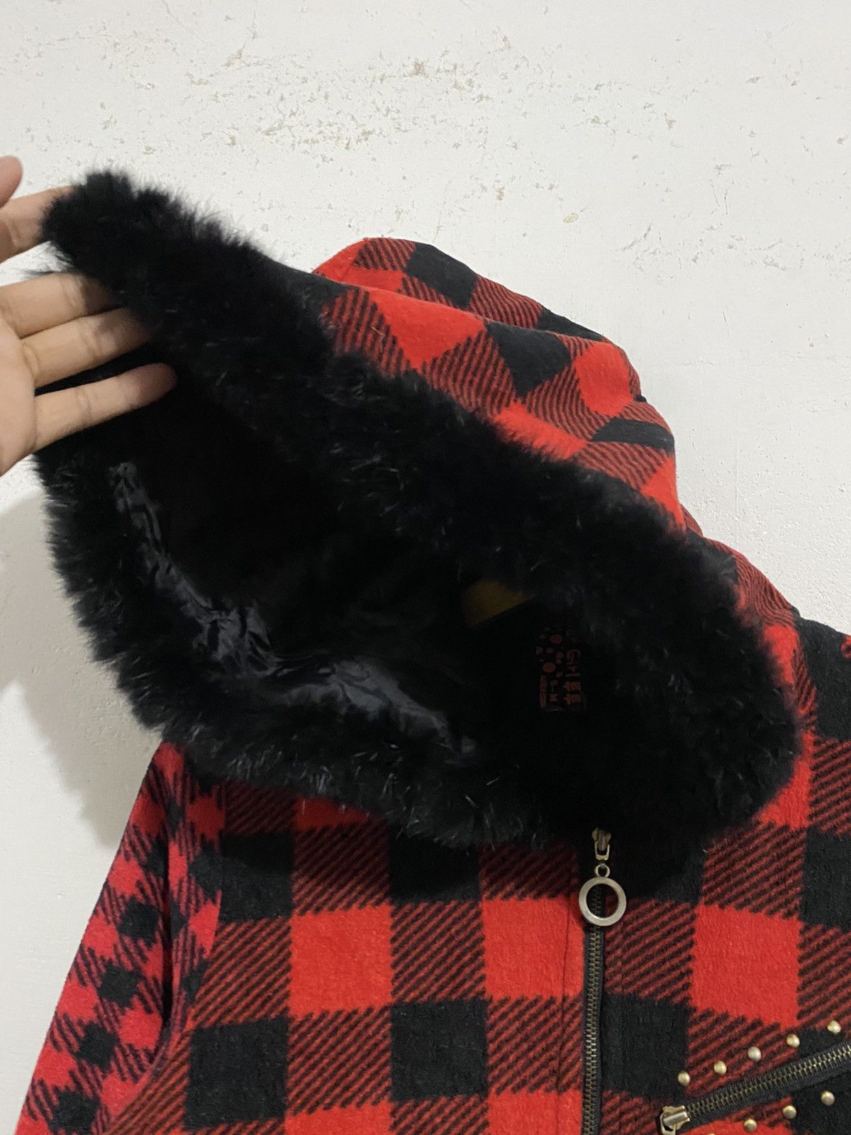 14th Addiction Japanese Fur Hoodie Glamour Girl Size US M / EU 48-50 / 2 - 6 Thumbnail