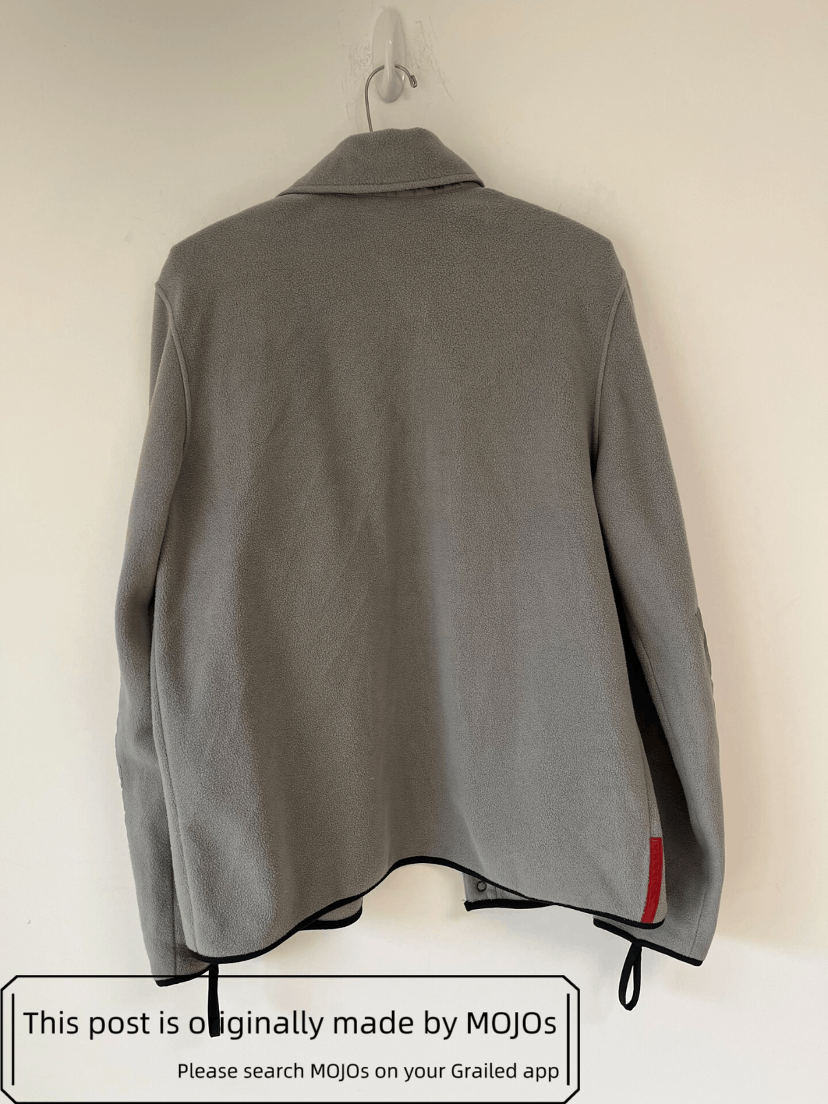 Sz S Prada Sports Fleece Vintage Jacket mojos174023