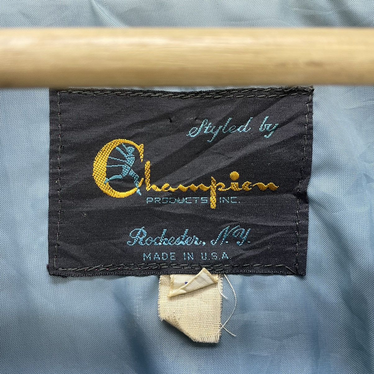Champion 🔥Vintage 60s Champion Varsity Jacket Size US L / EU 52-54 / 3 - 3 Thumbnail
