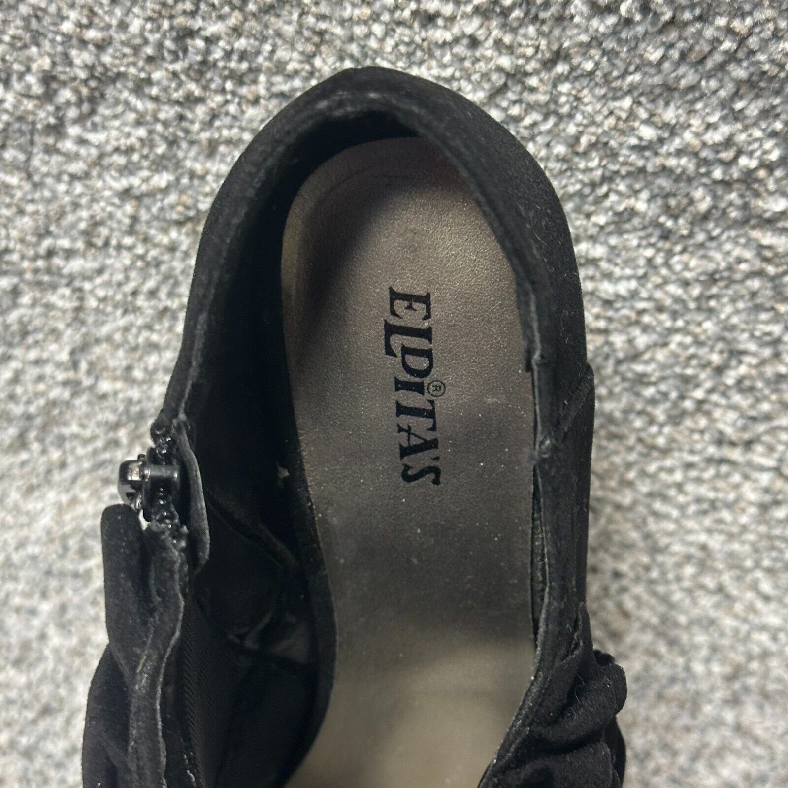 Other Elpitas Heels Size 6.5 Ruffles Stiletto Velvet Eveningwear Size US 6.5 / IT 36.5 - 10 Thumbnail