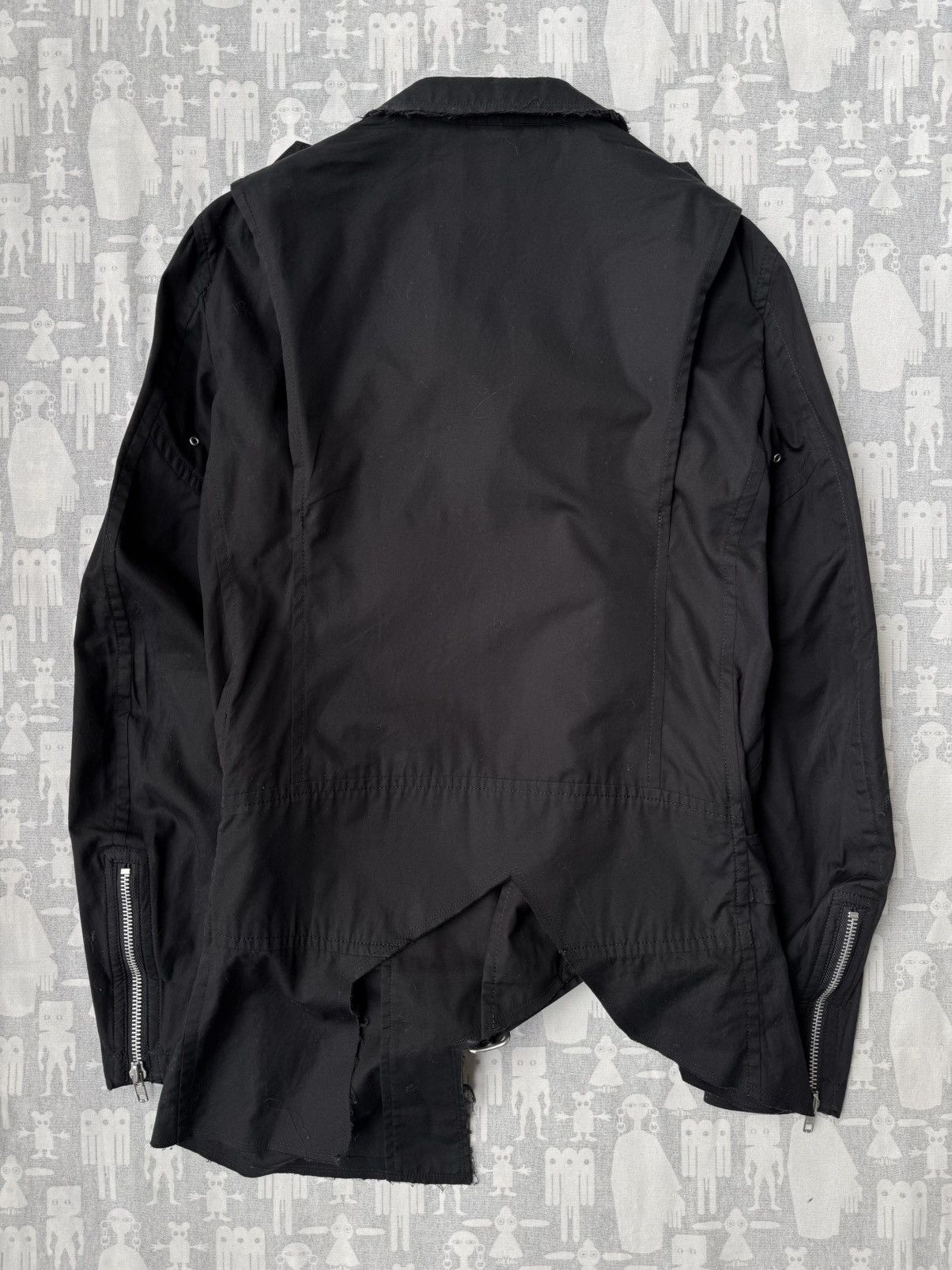 Comme des Garcons Homme Plus Comme Des Garçons Homme Plus 2015 Biker Perfecto Jacket Size US S / EU 44-46 / 1 - 6 Thumbnail