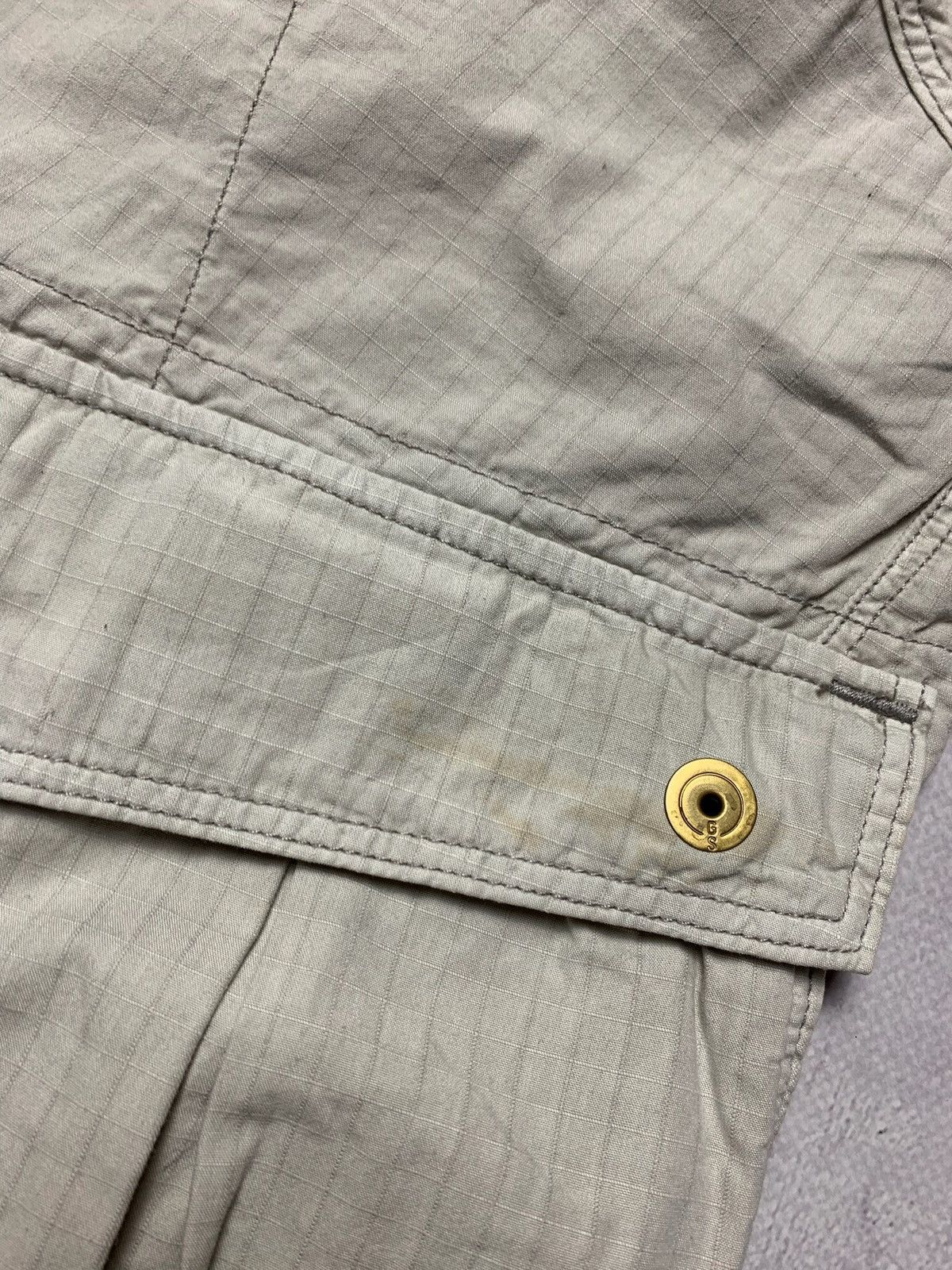 G-Star × Vintage Cargo vintage G Star Raw pants multi pocket size 34 banana Size US 34 / EU 50 - 9 Thumbnail