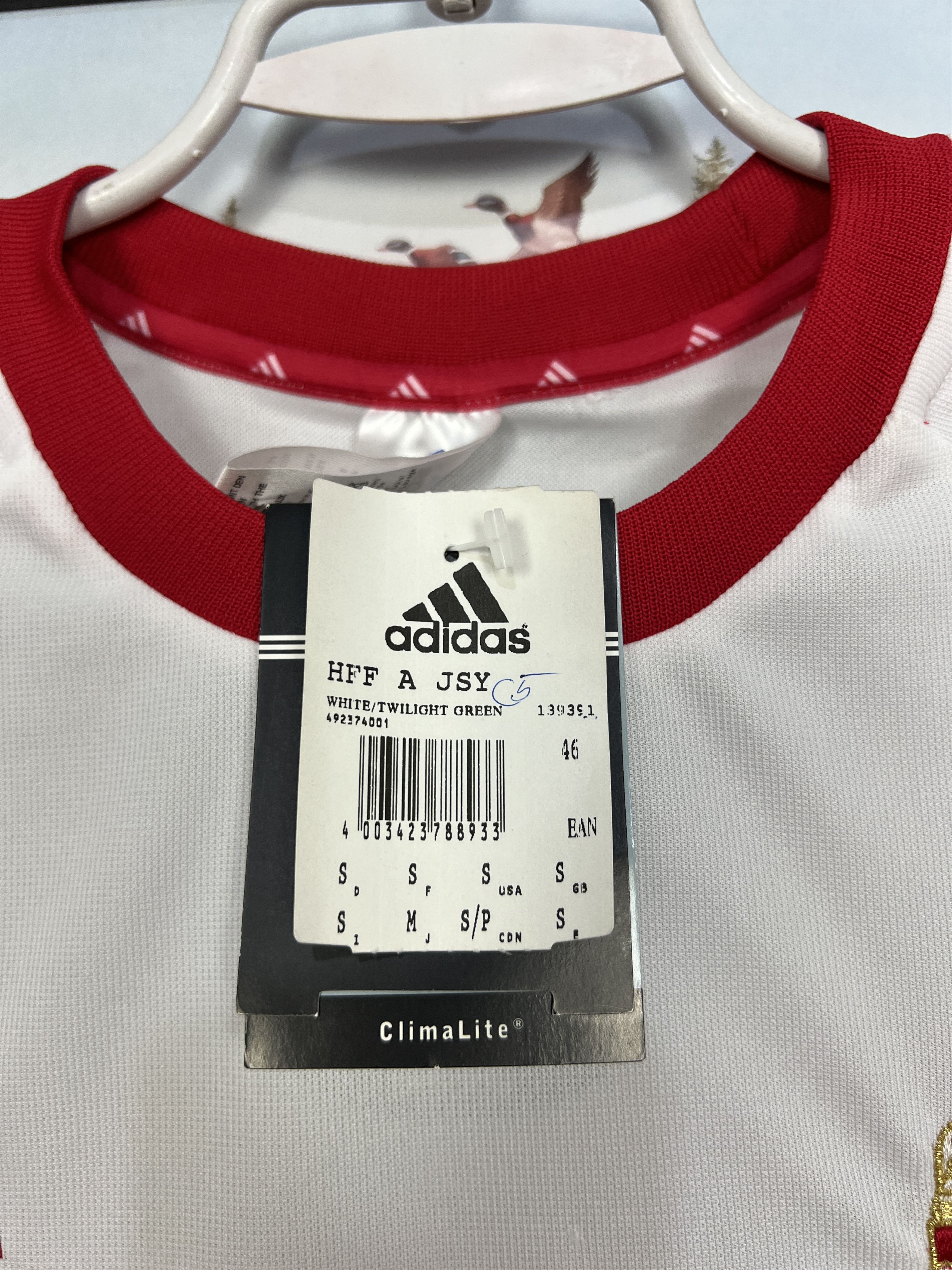 Adidas Hungary Away football shirt Soccer Jersey National Trikot Size US S / EU 44-46 / 1 - 6 Thumbnail