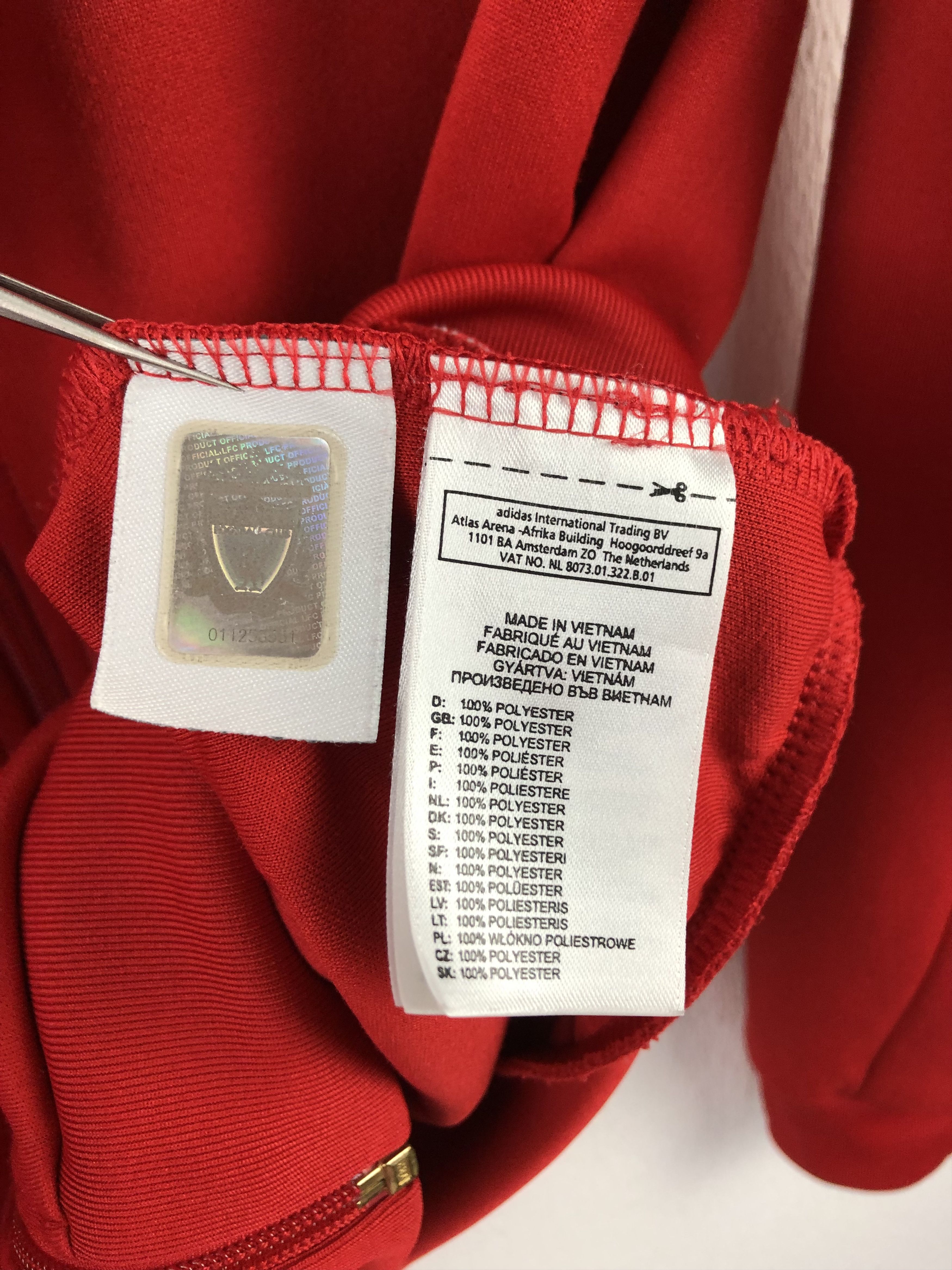 Adidas Vintage Liverpool Football Jacket Soccer Track Top Mens YNWA Size US S / EU 44-46 / 1 - 12 Thumbnail