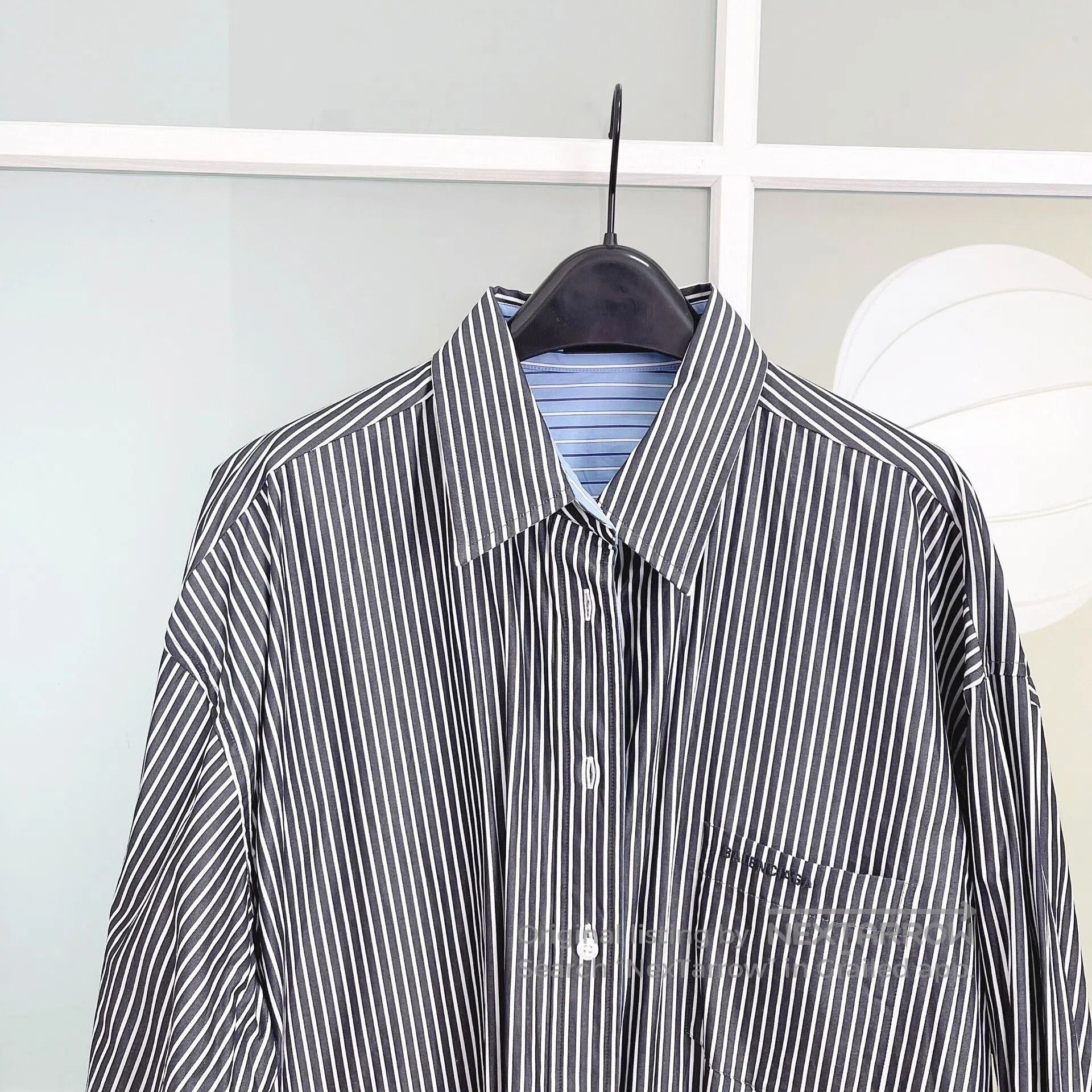 Balenciaga Balenciaga Color Block Striped Shirt. Size US L / EU 52-54 / 3 - 2 Thumbnail