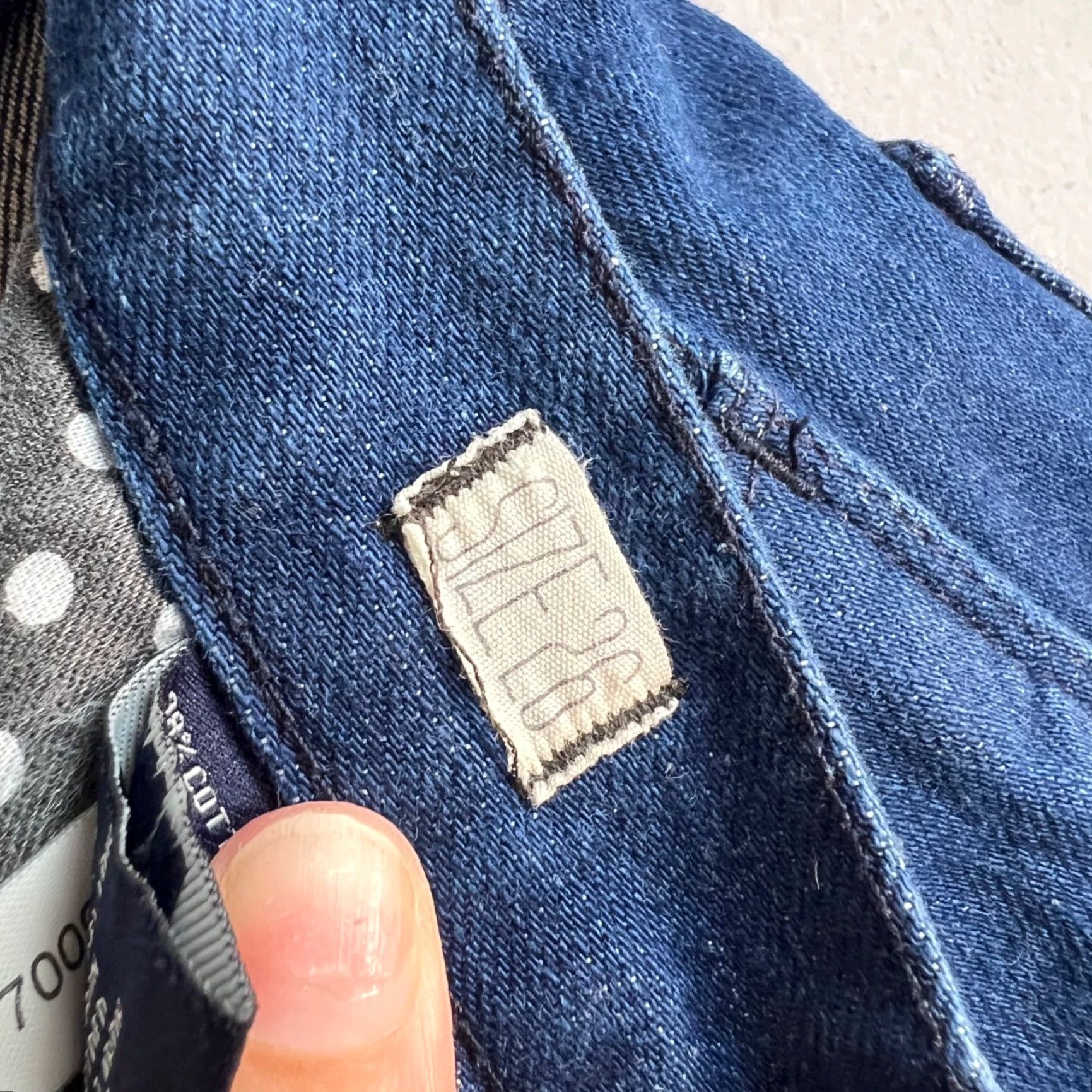 Vintage Alexa Chung X Madewell Womens Denim Shorts Size 26 Dark Wash Size 26" / US 2 / IT 38 - 4 Thumbnail