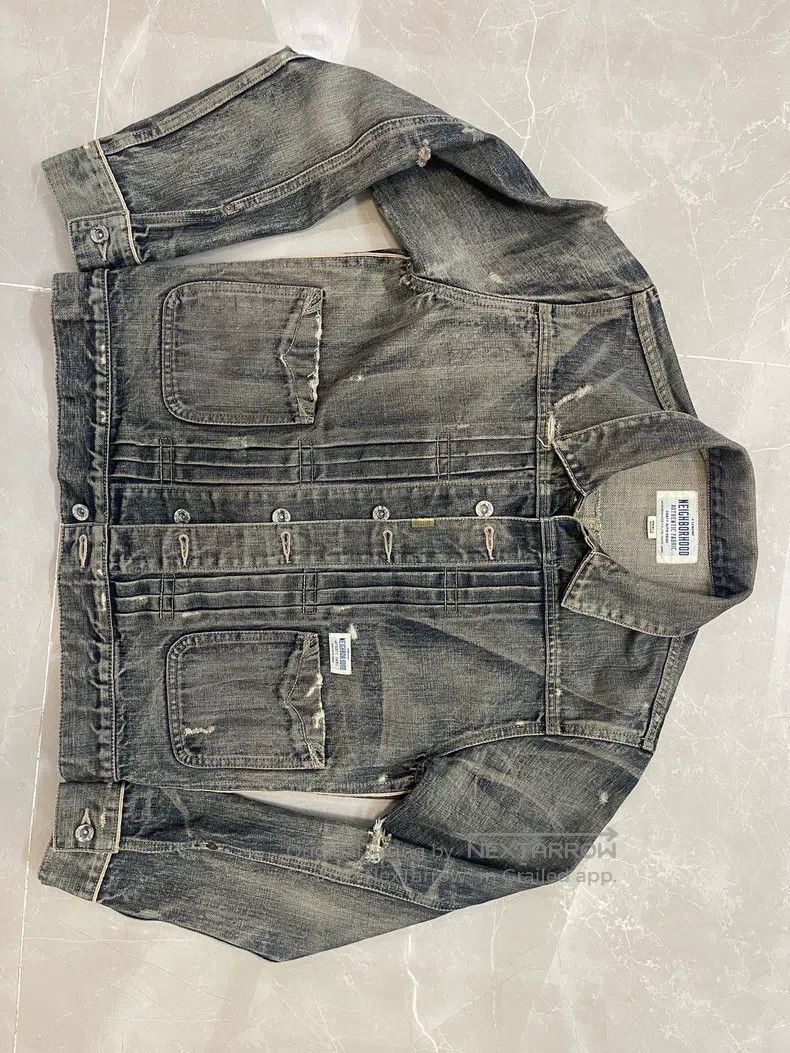 Neighborhood Neighborhood Denim Jacket Size US S / EU 44-46 / 1 - 1 Thumbnail