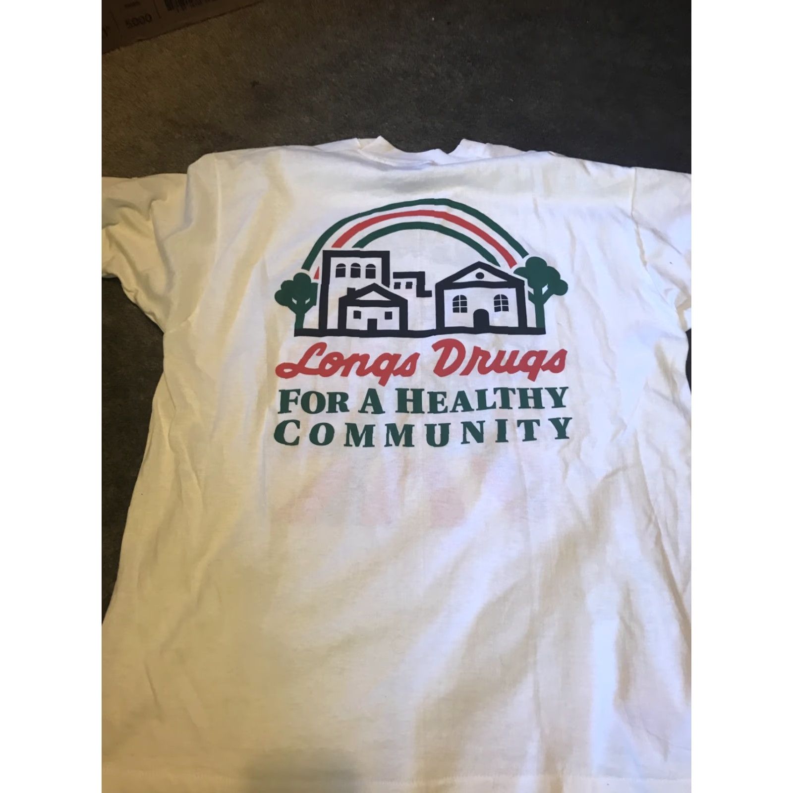Fruit Of The Loom VINTAGE The Preventor 1993 Sweatshirt T-Shirt Set White L Men Graphic Print 90s USA Fish Animals Sports Friends Mouth? Size US L / EU 52-54 / 3 - 4 Thumbnail